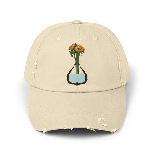 Sunflower Distressed Cap