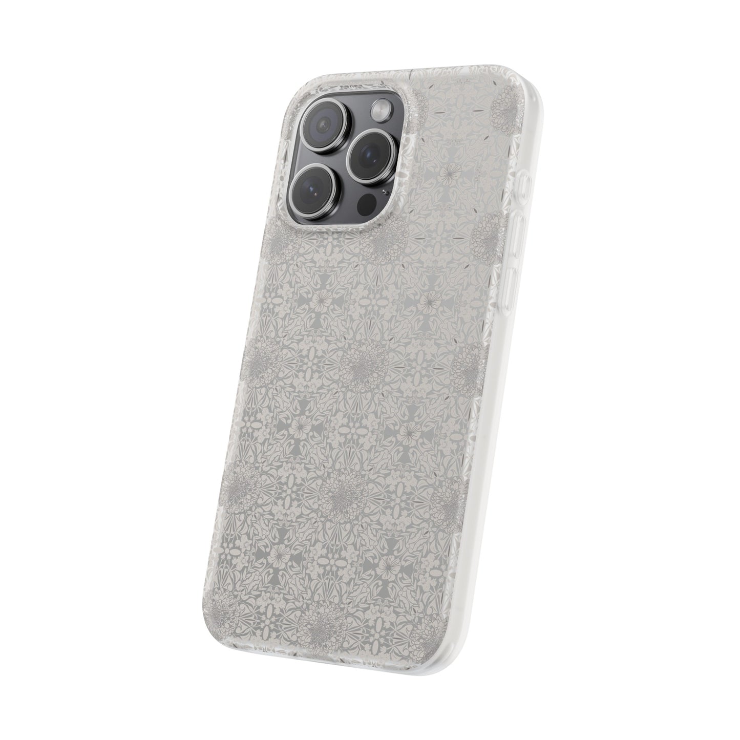 New Nouveau in Gray Flexi Cases for iPhone