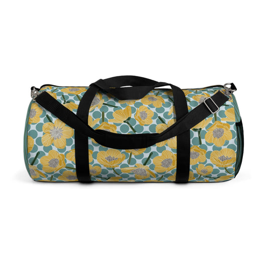 Buttercups and Polka Dots Duffel Bag