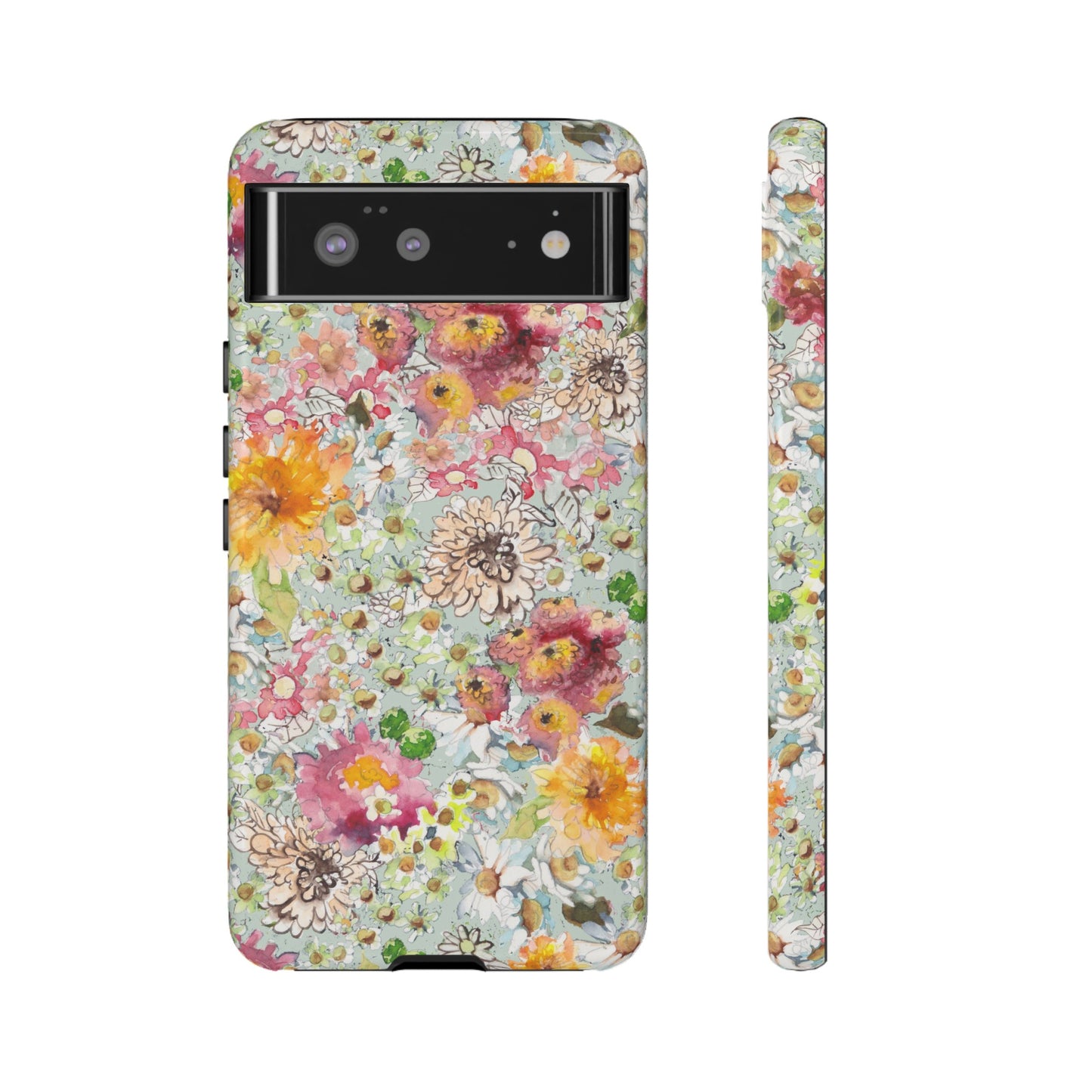 Farmhouse Floral Tough Cases for Google Pixel