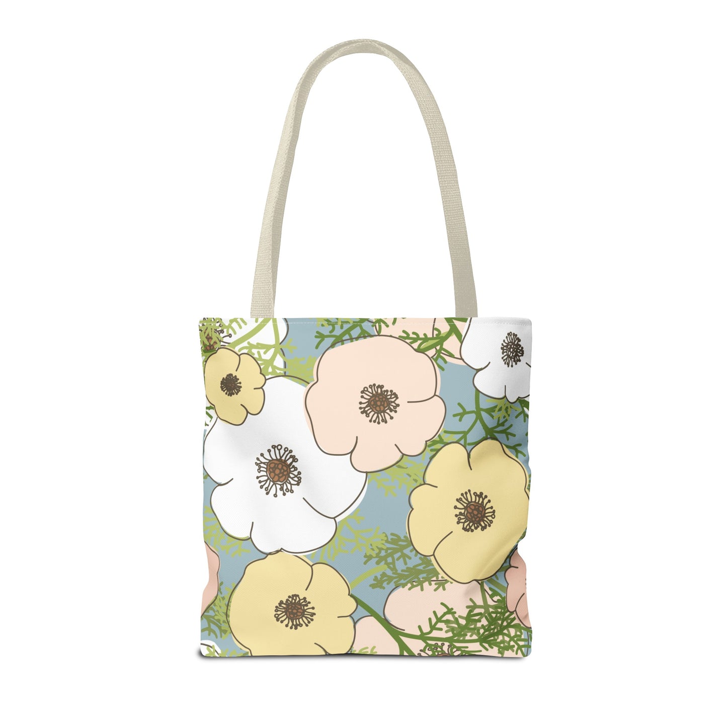 Playful Poppies Tote Bag