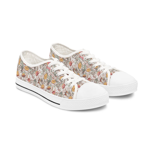 Daisies Women's Low Top Sneakers