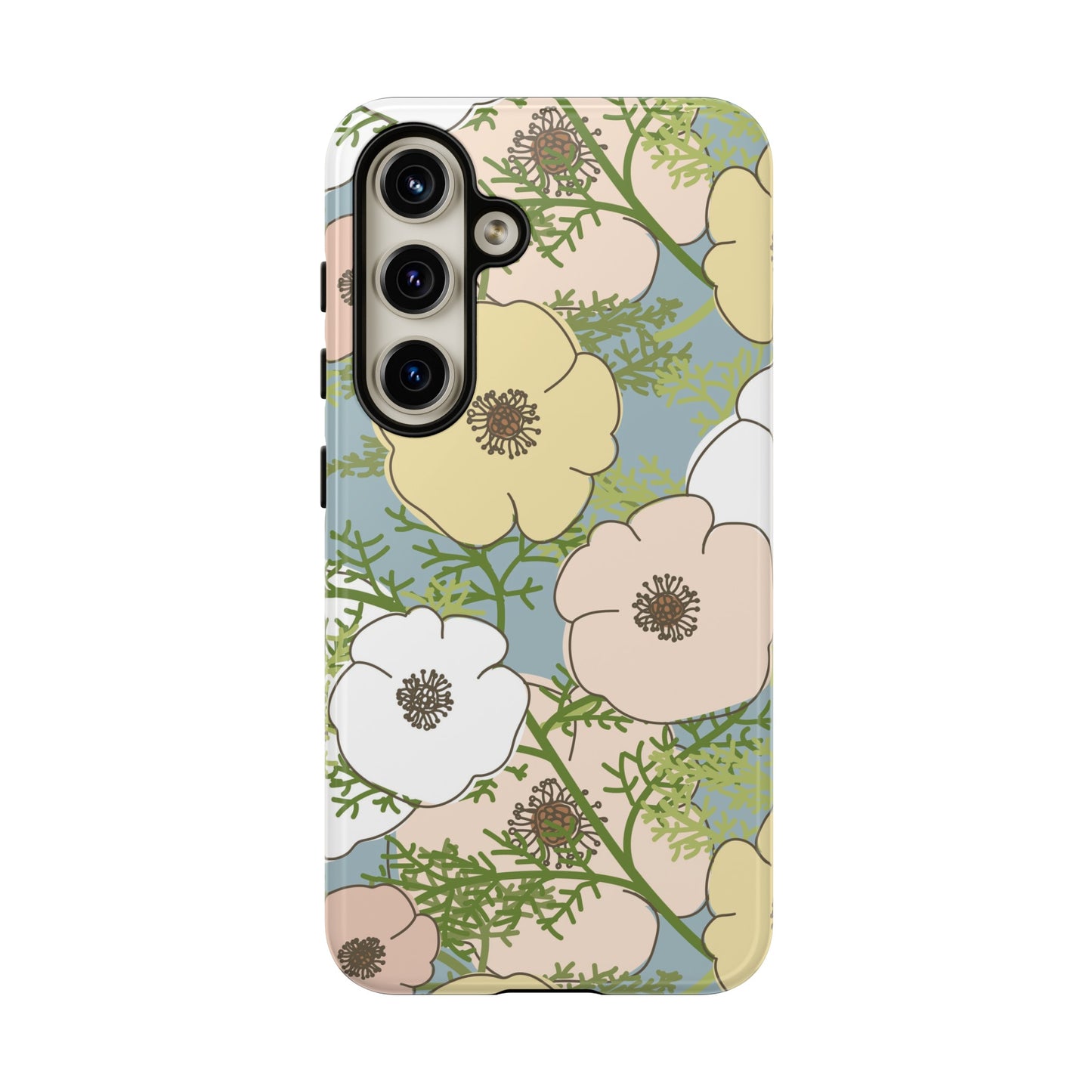 Playful Poppies Tough Cases for Samsung