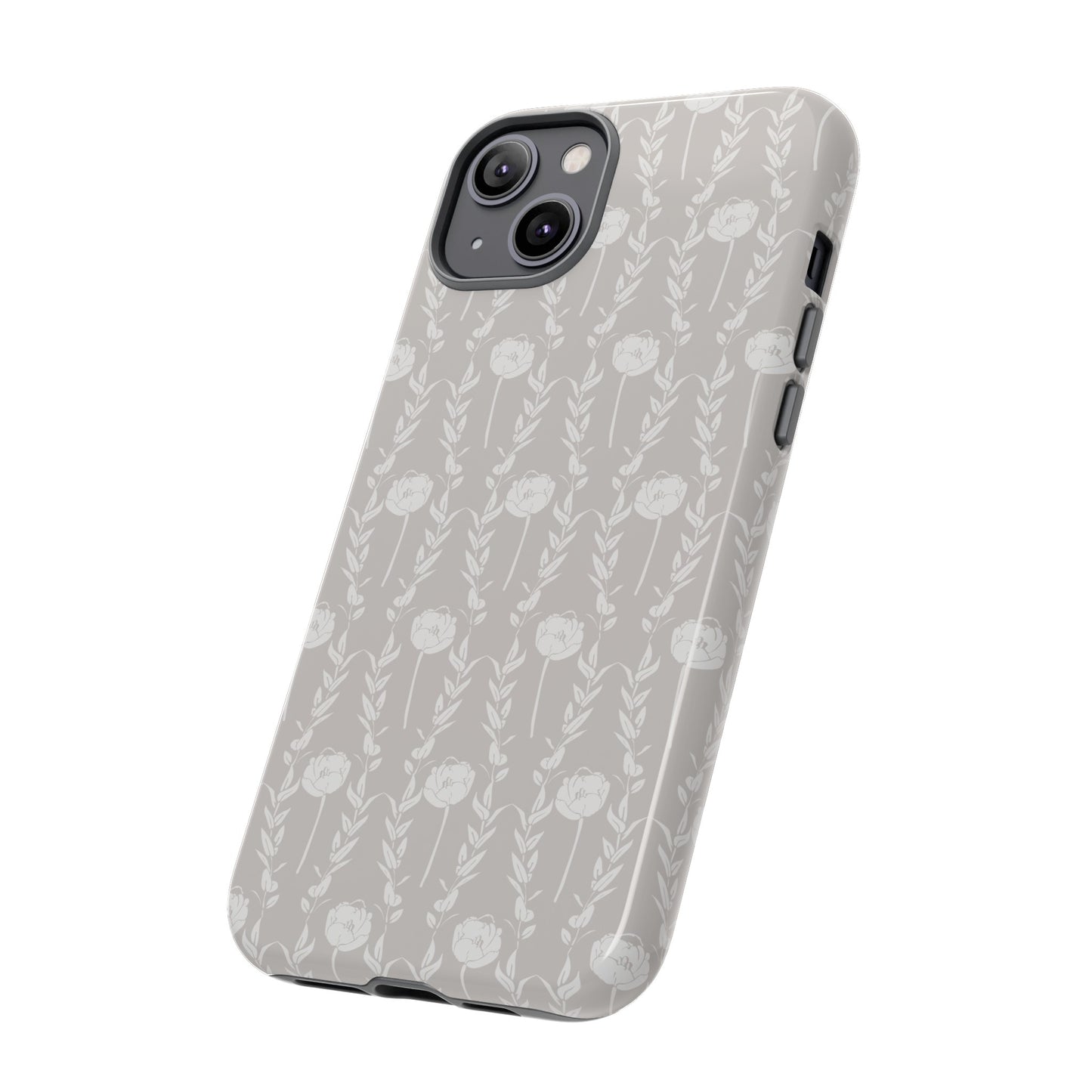 New Nouveau in Gray Tough Cases for iPhone