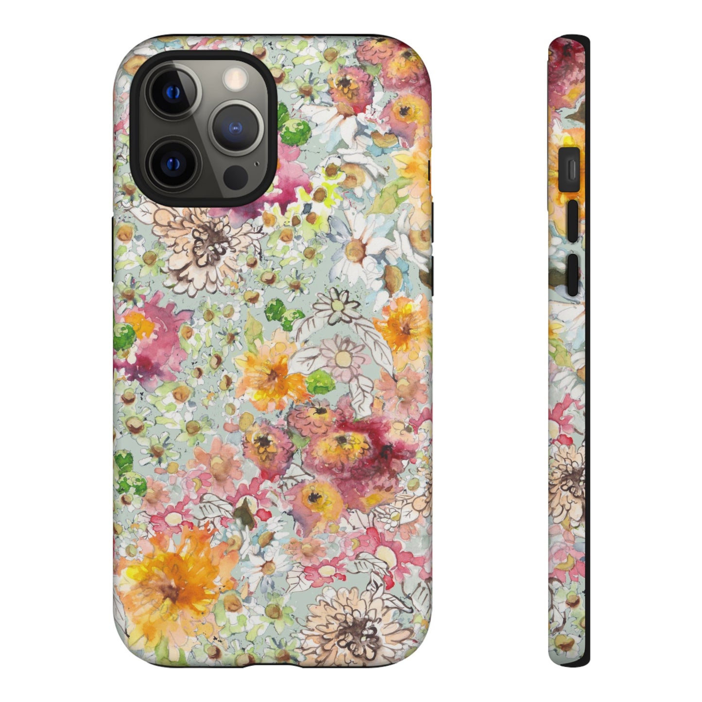 Farmhouse Floral Tough Cases for iPhone