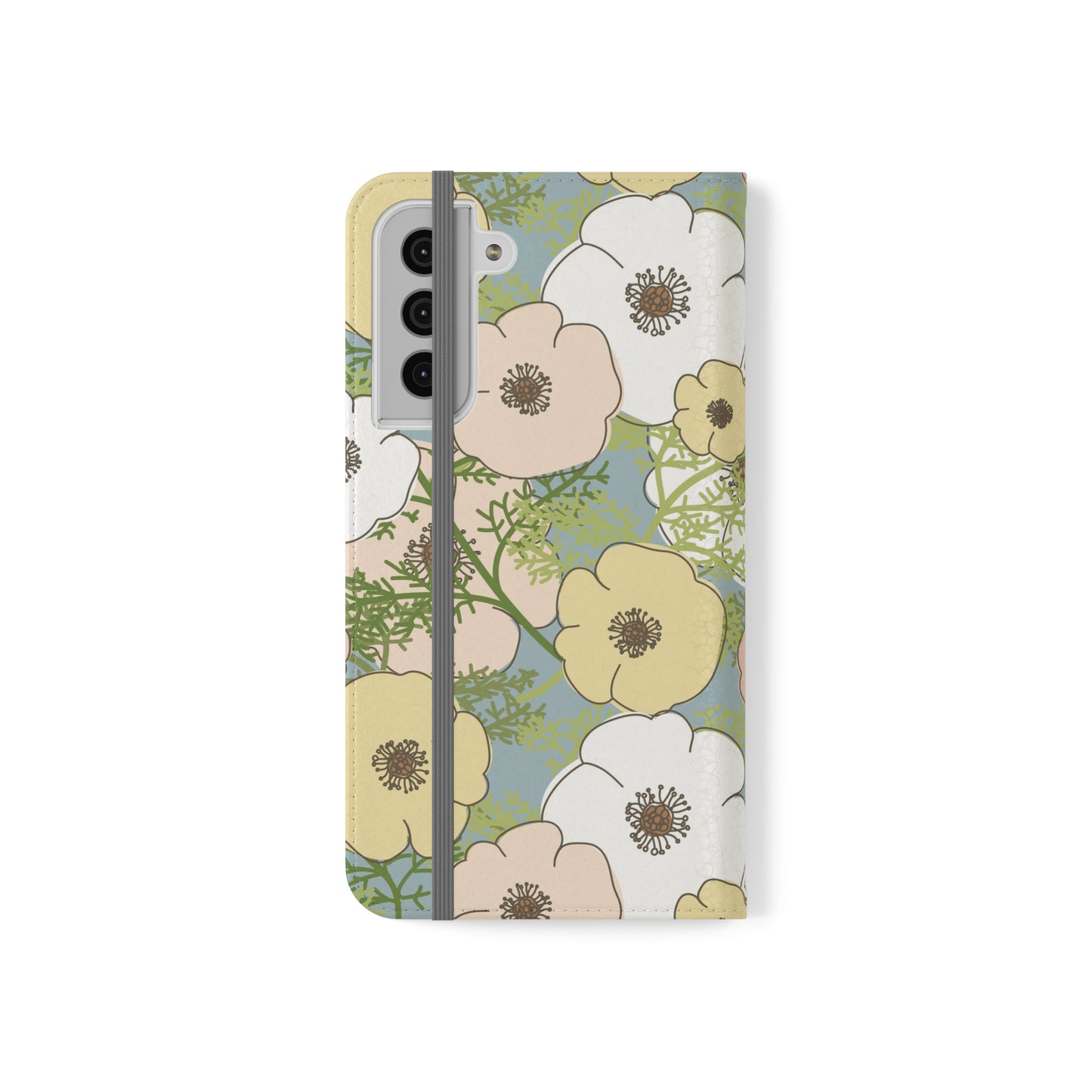 Playful Poppies Flip Cases for Samsung