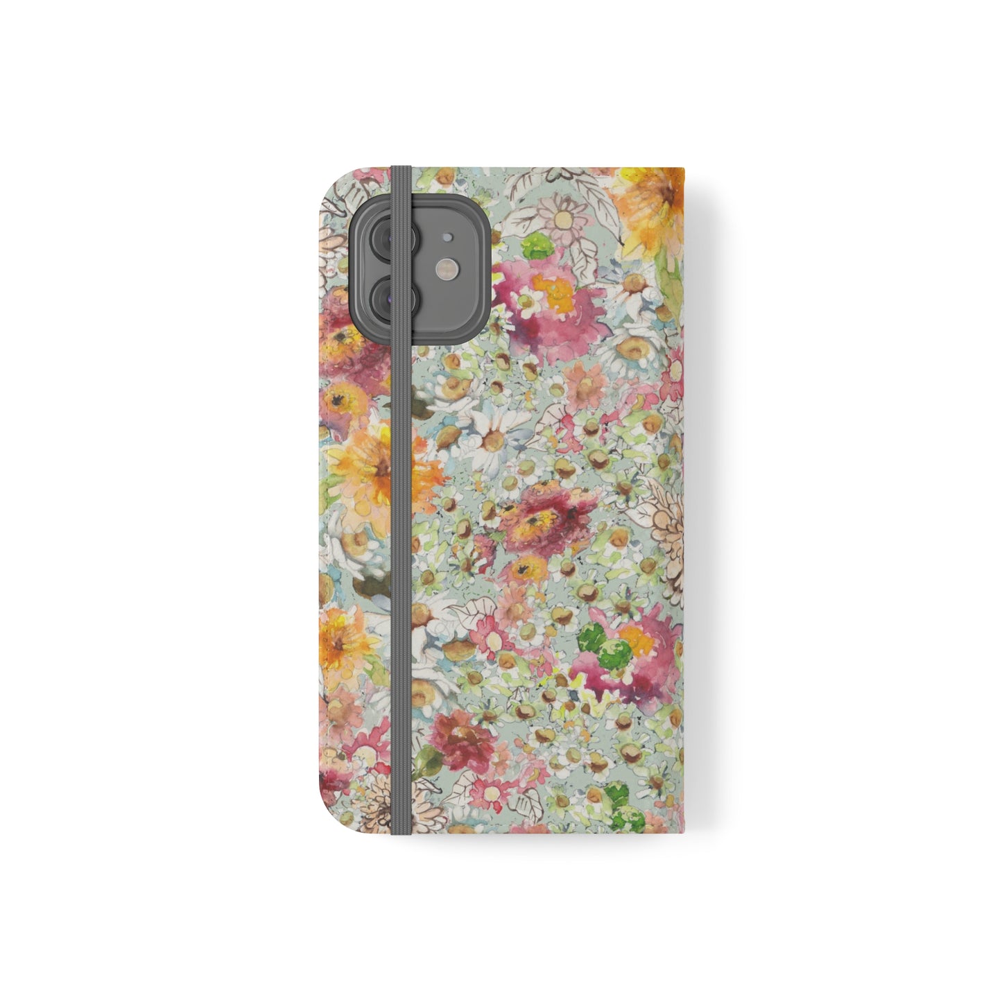 Farmhouse Floral Flip Cases for iPhone