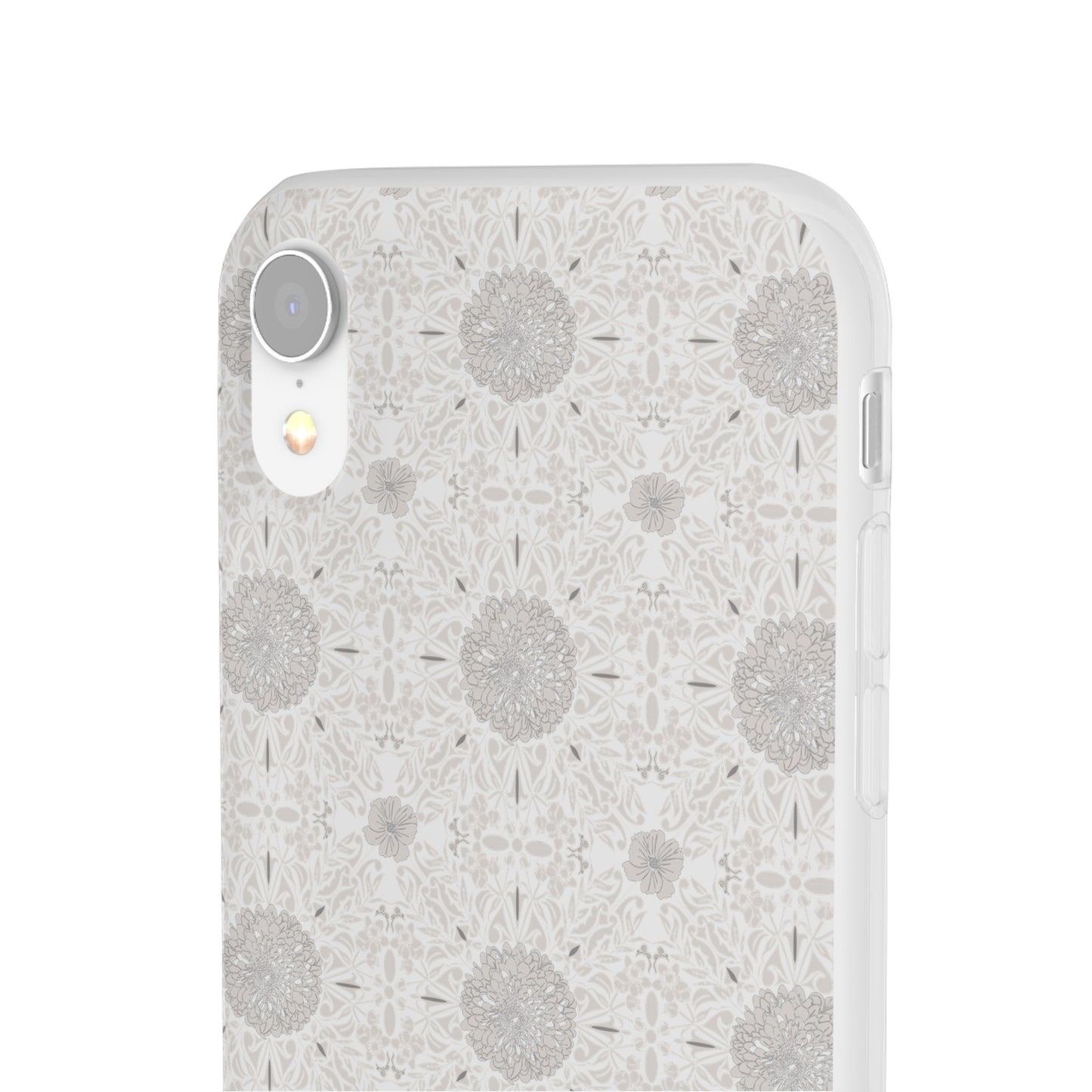 New Nouveau in Gray Flexi Cases for iPhone