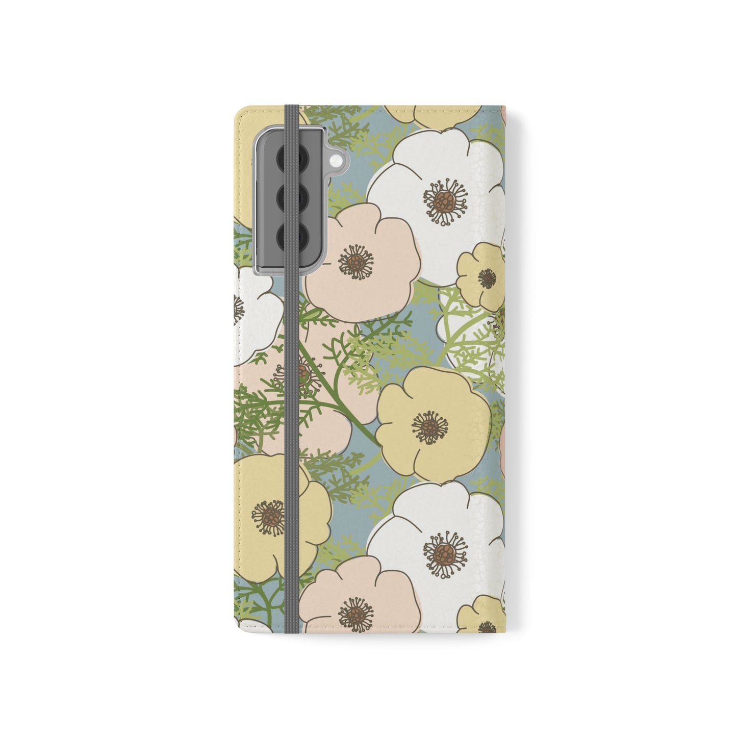 Playful Poppies Flip Cases for Samsung