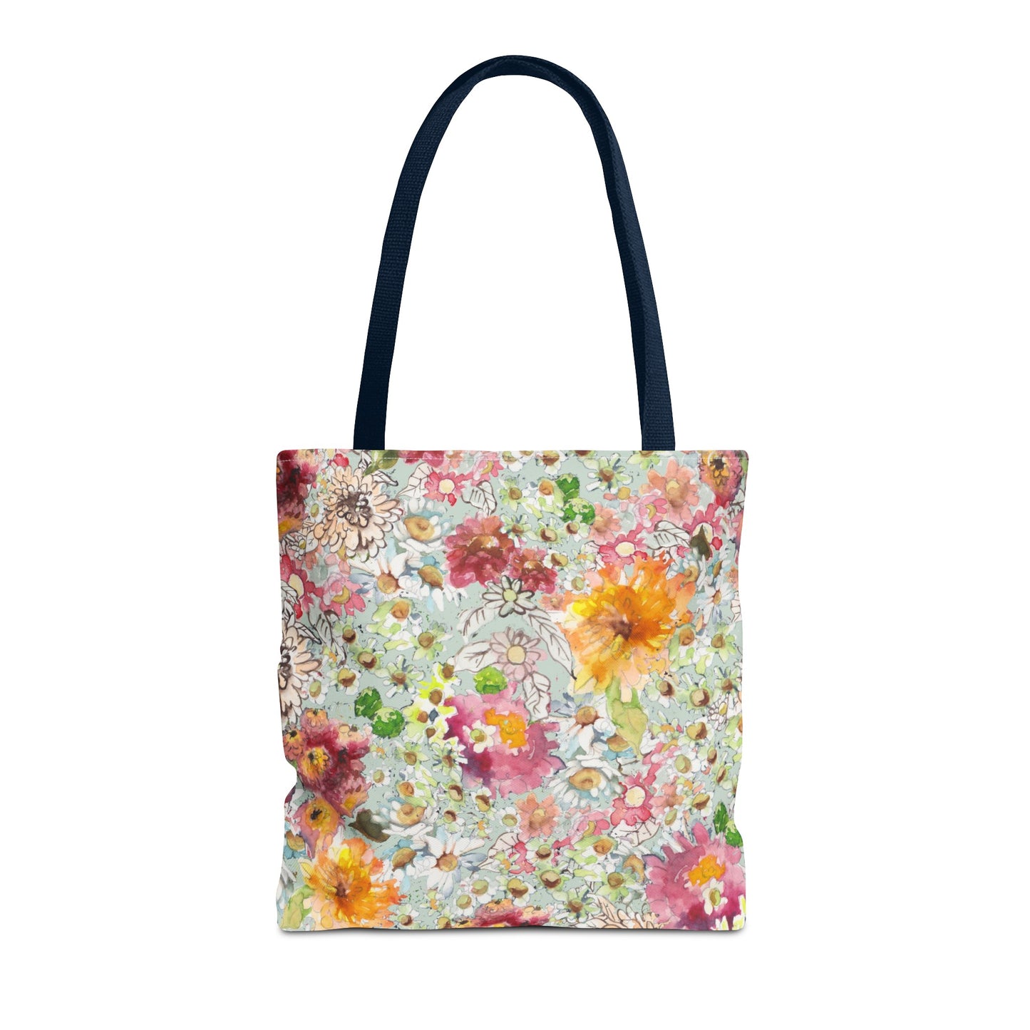 Farmhouse Floral Tote Bag