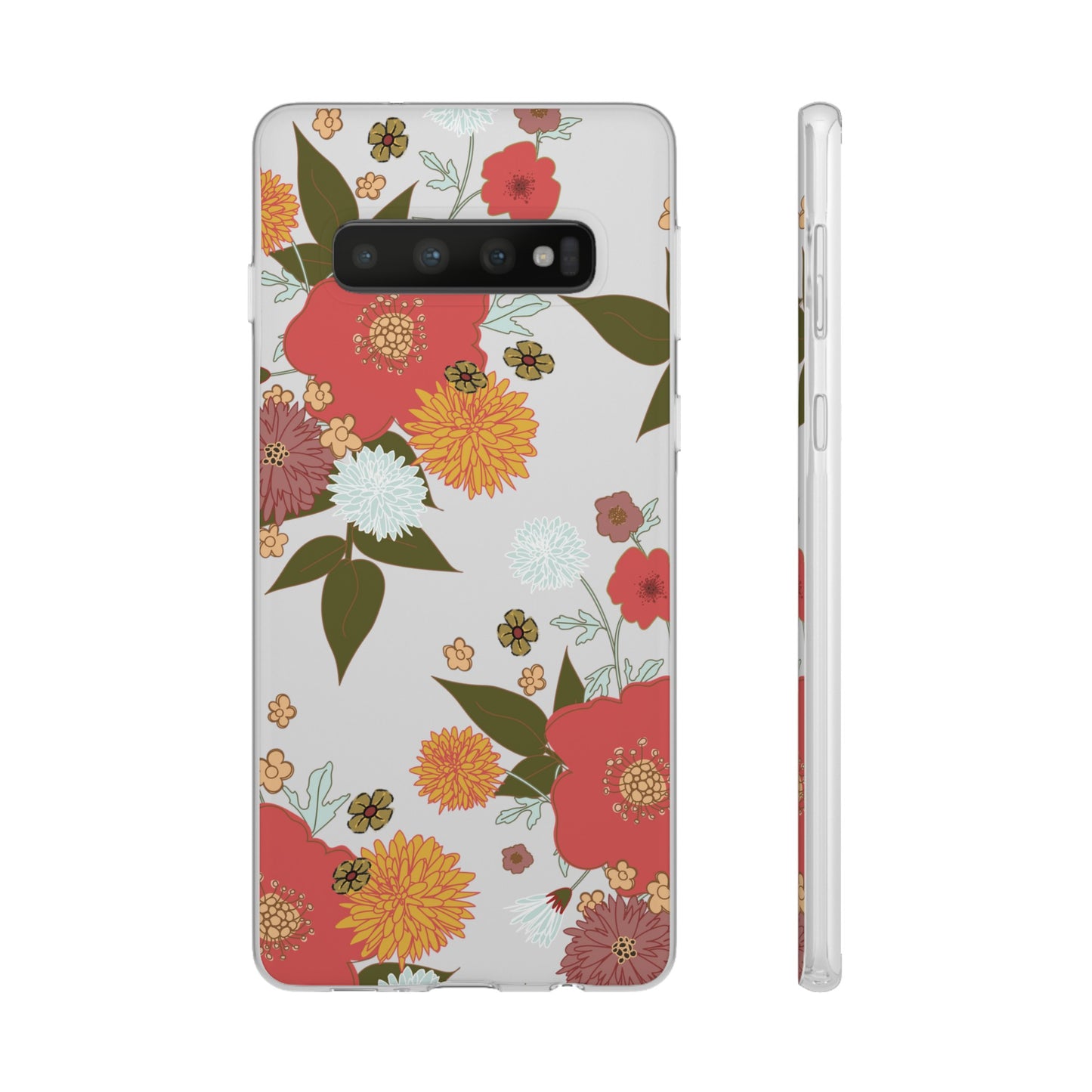 Flowers Flexi Cases for Samsung