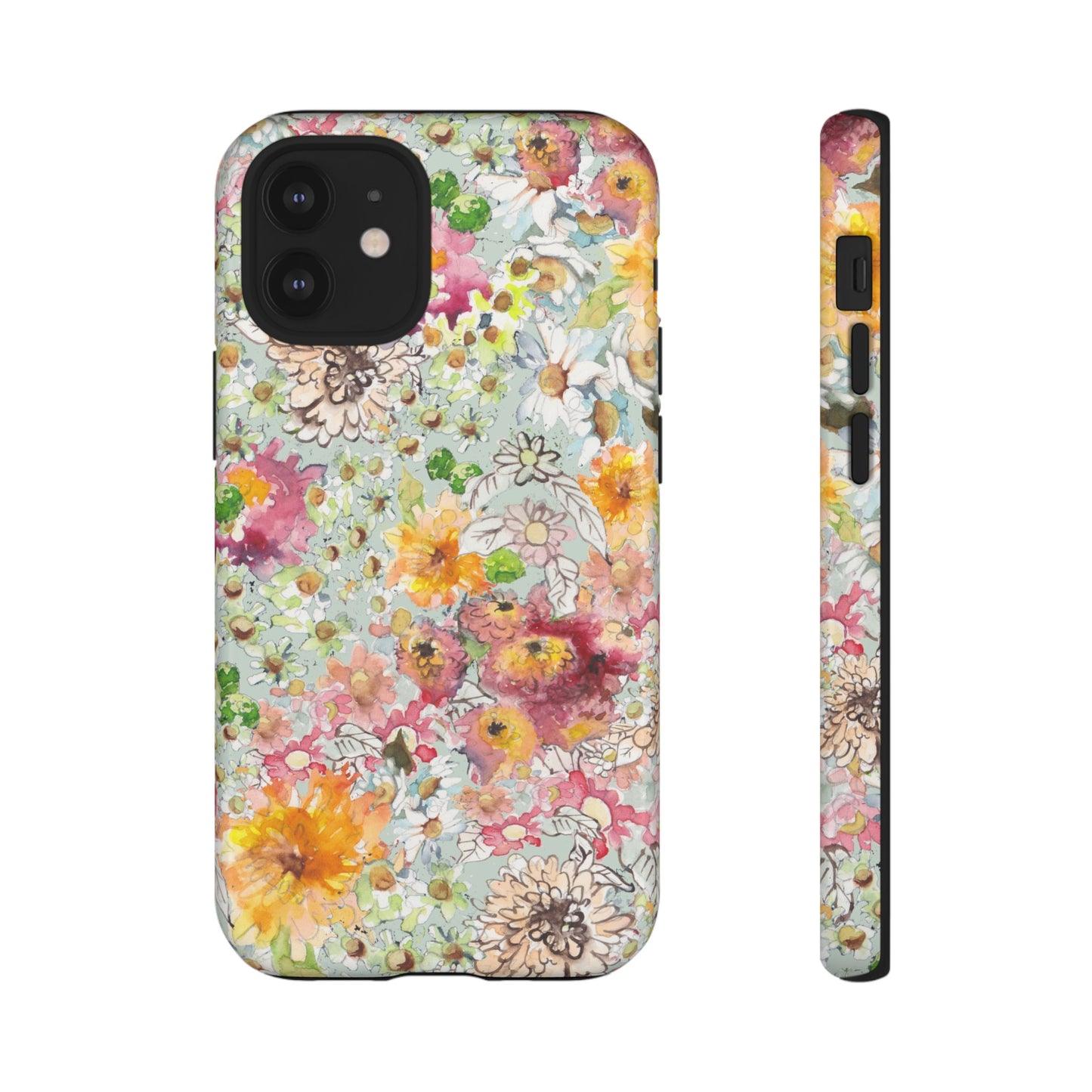 Farmhouse Floral Tough Cases for iPhone