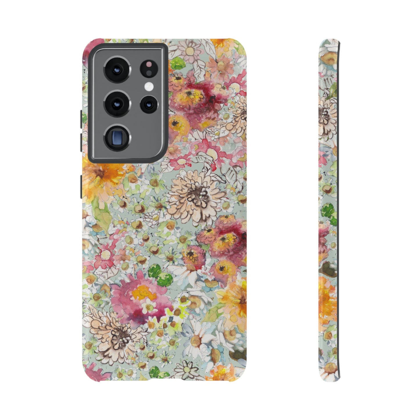 Farmhouse Floral Tough Cases for Samsung