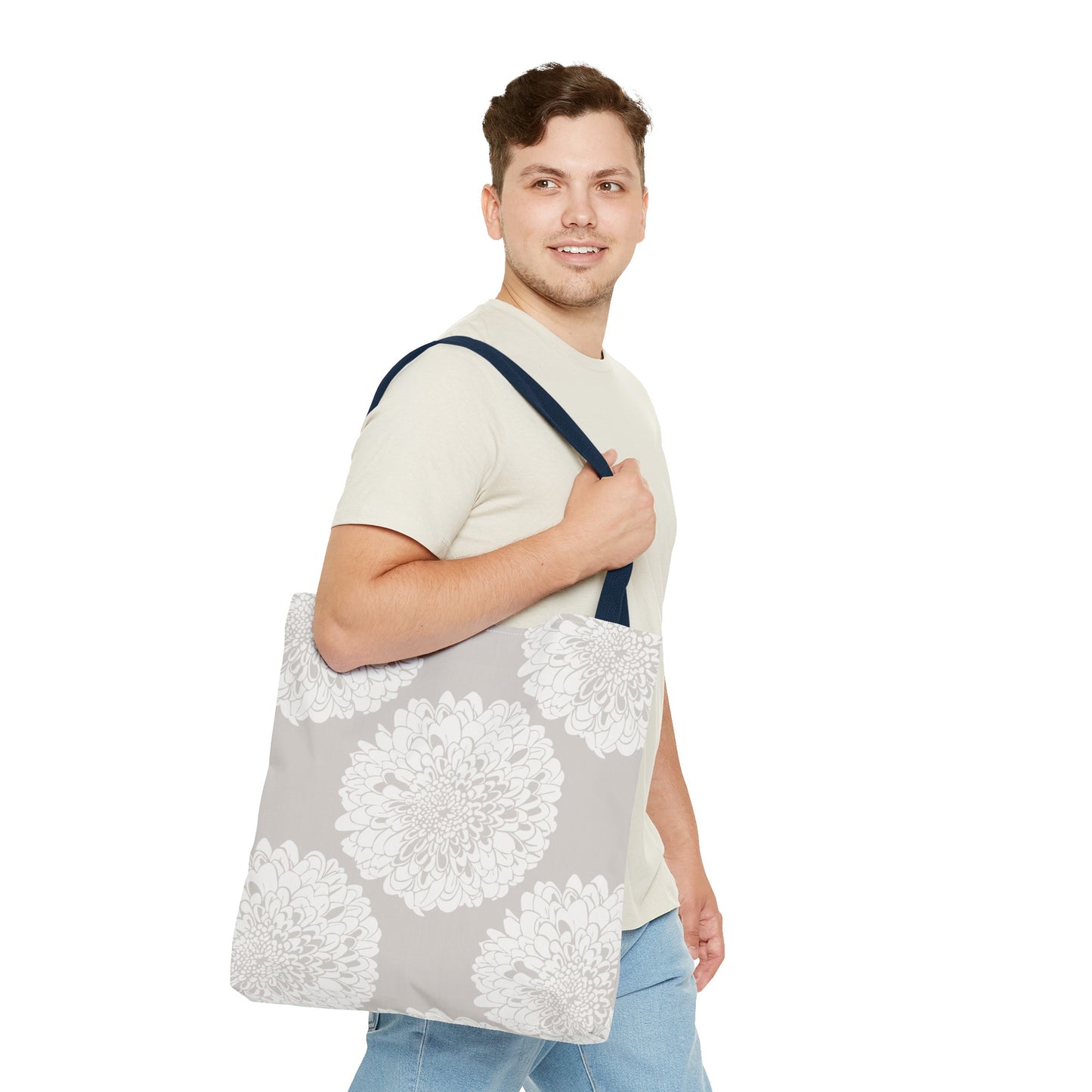 New Nouveau in Gray Tote Bag