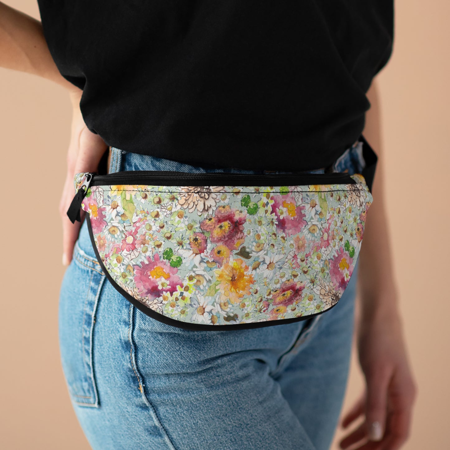 Farmhouse Floral Fanny Pack