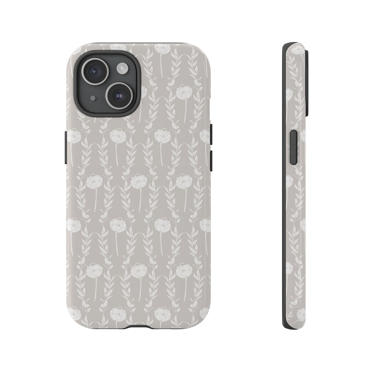 New Nouveau in Gray Tough Cases for iPhone