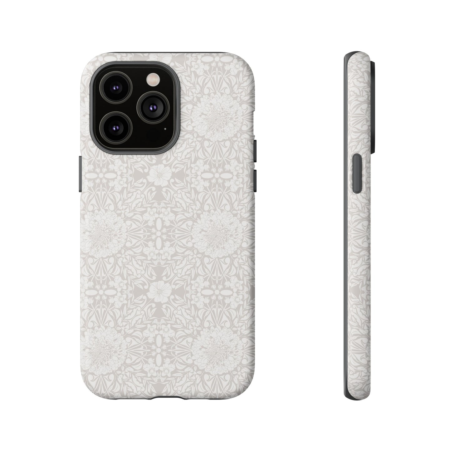 New Nouveau in Gray Tough Cases for iPhone