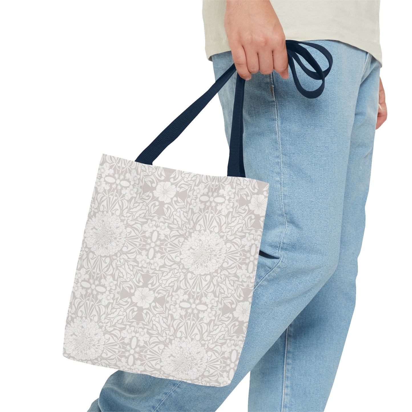 New Nouveau in Gray Tote Bag