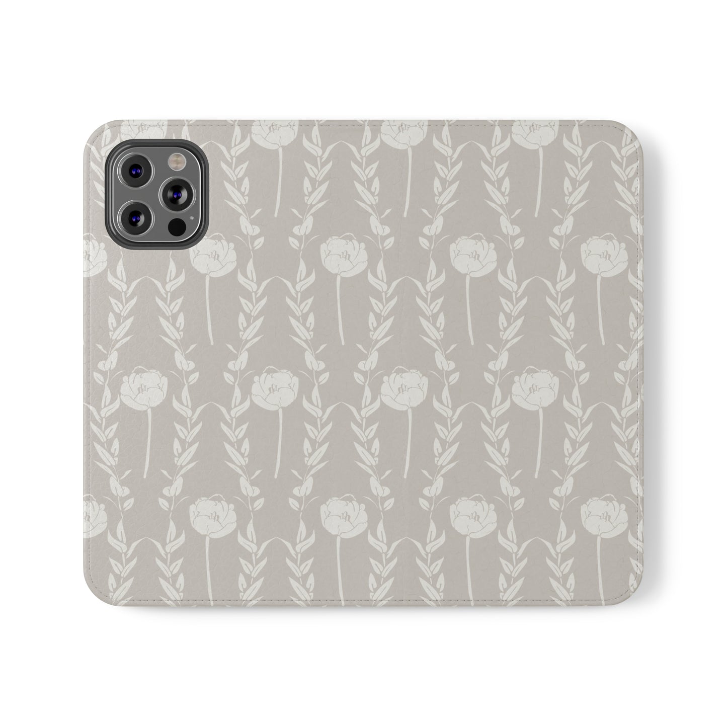 New Nouveau in Gray Flip Cases for iPhone