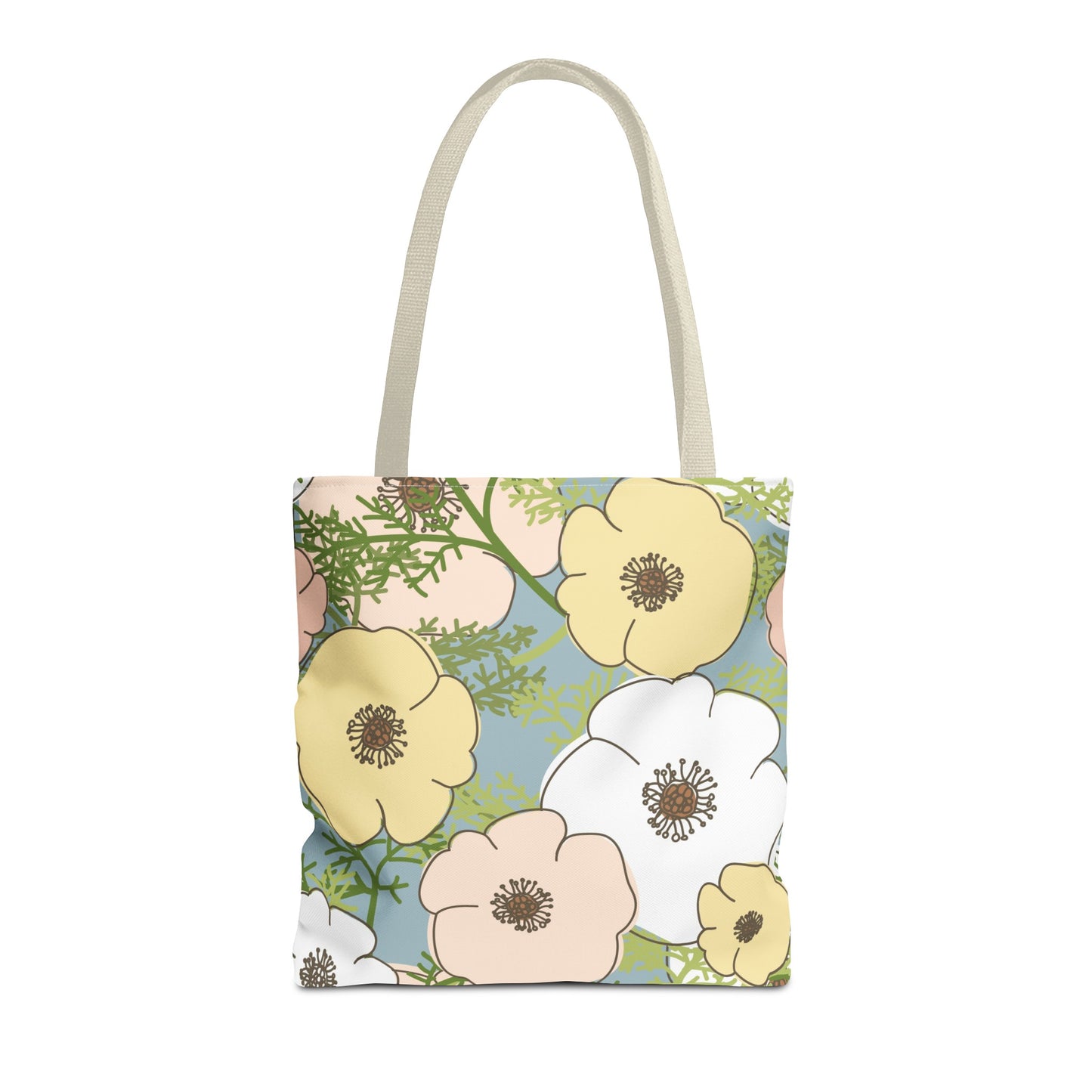 Playful Poppies Tote Bag