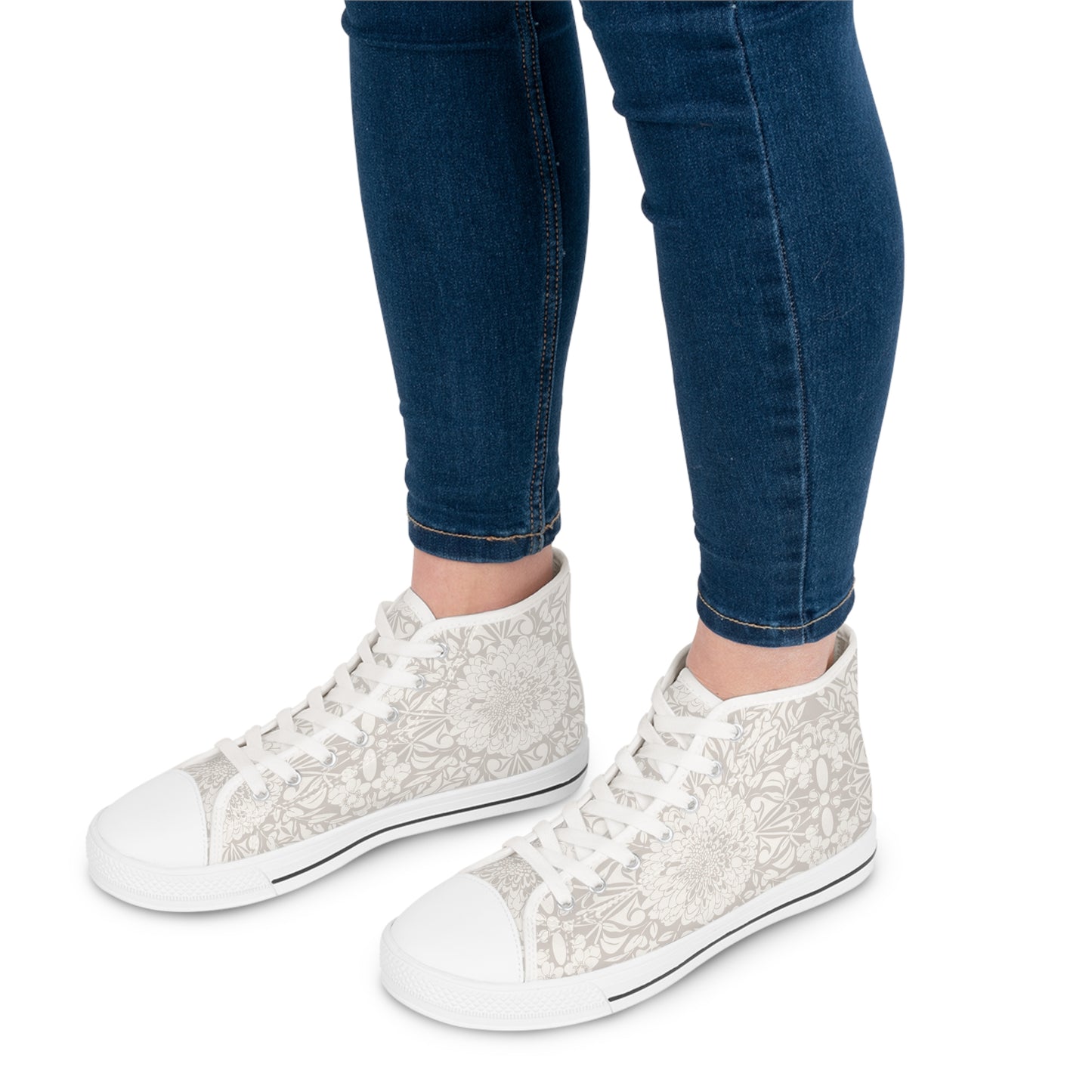 New Nouveau in Gray Women's High Top Sneakers