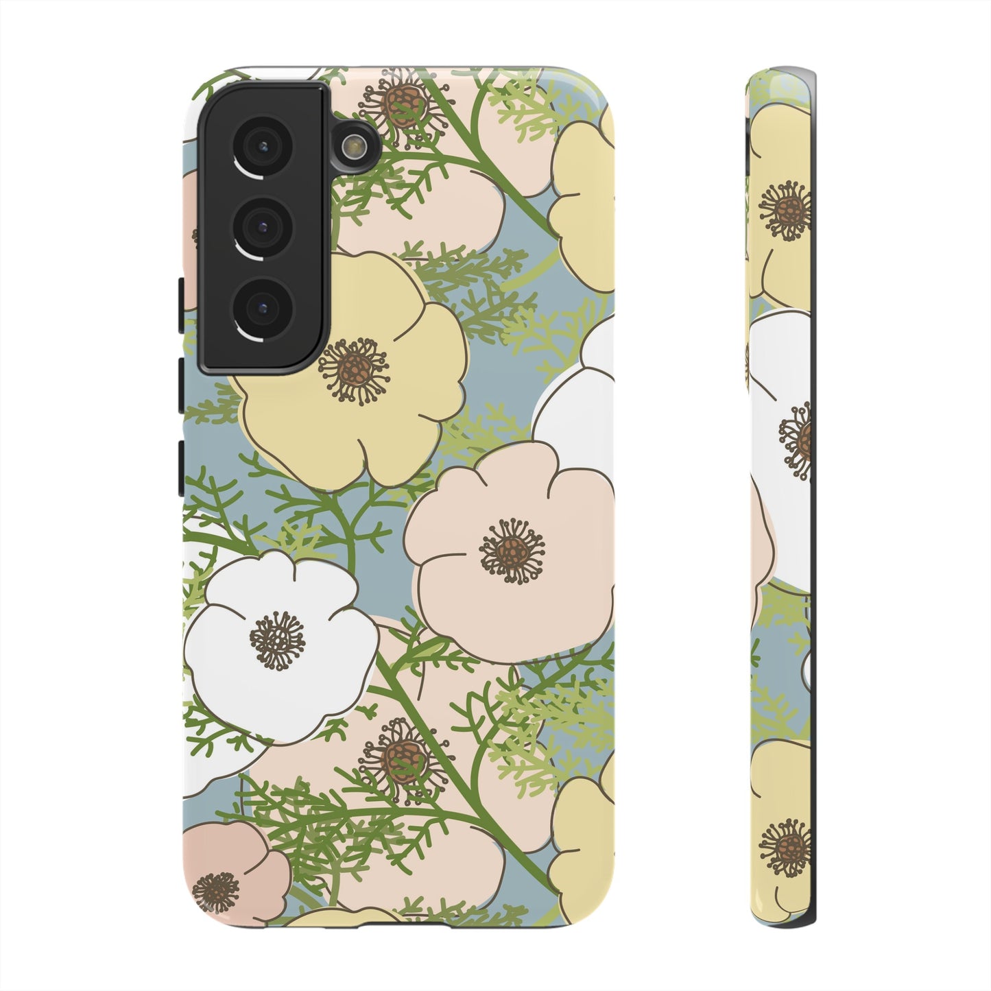 Playful Poppies Tough Cases for Samsung