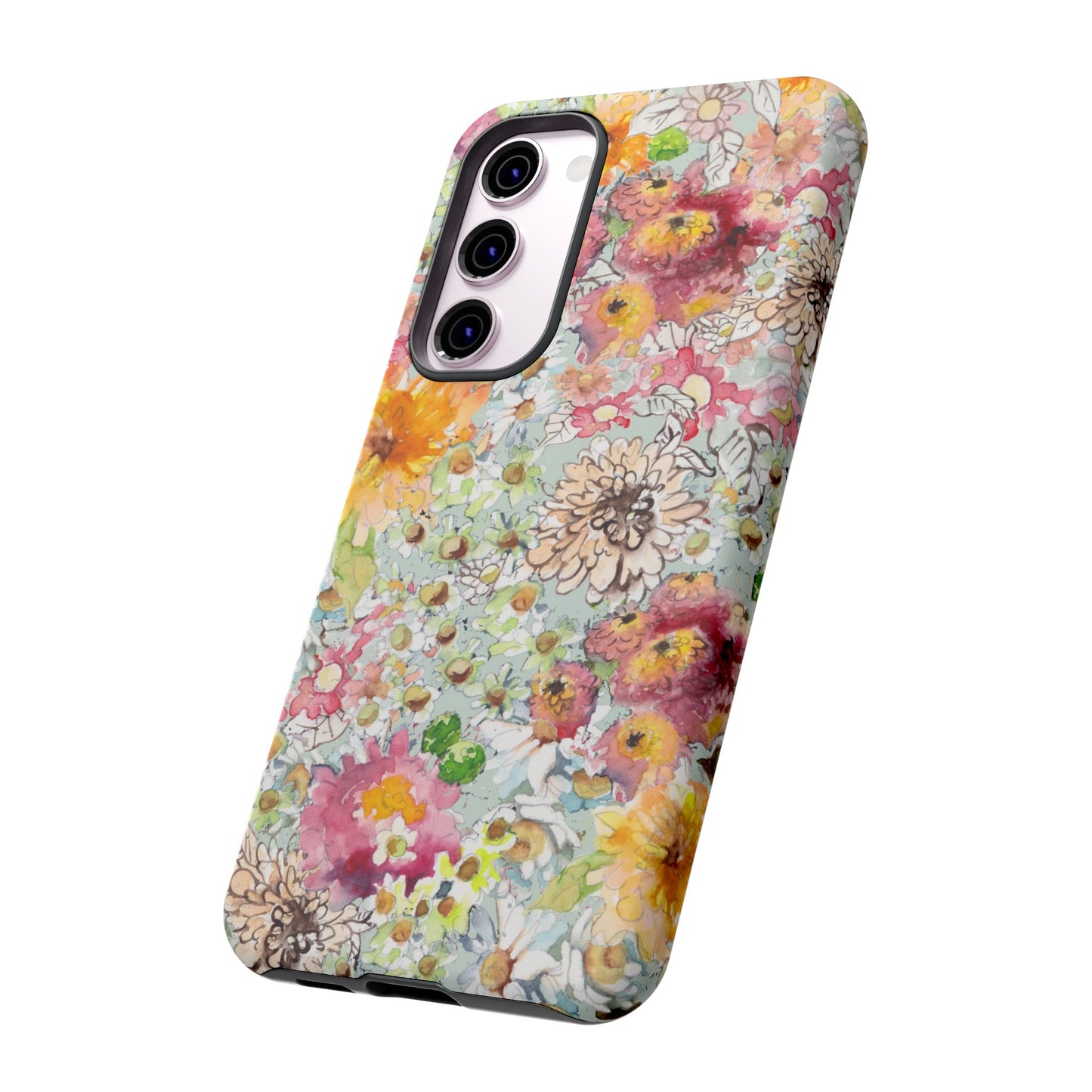 Farmhouse Floral Tough Cases for Samsung