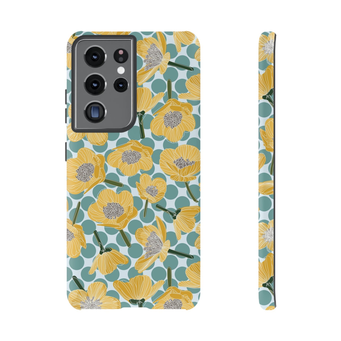 Buttercups and Polka Dots Tough Cases for Samsung