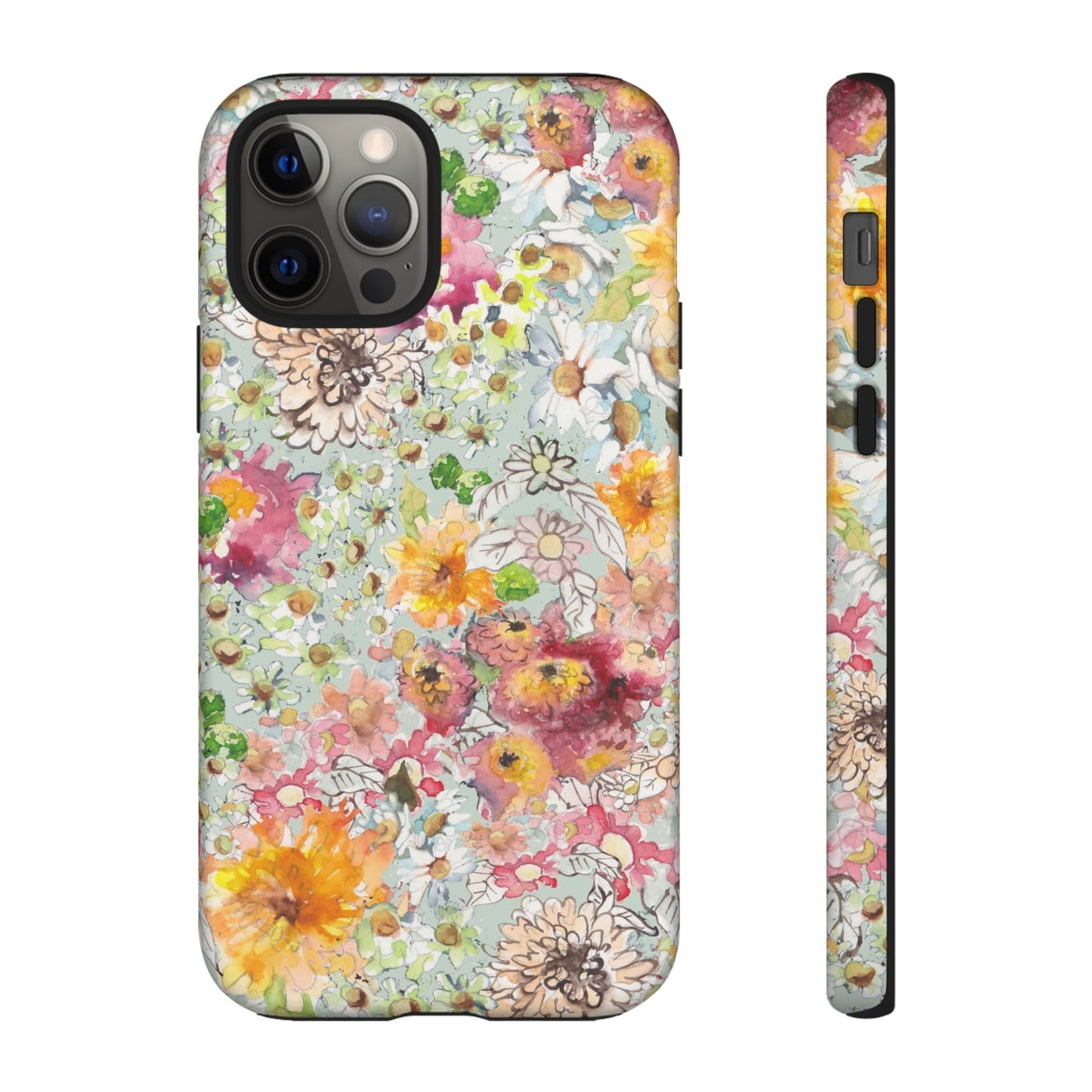 Farmhouse Floral Tough Cases for iPhone