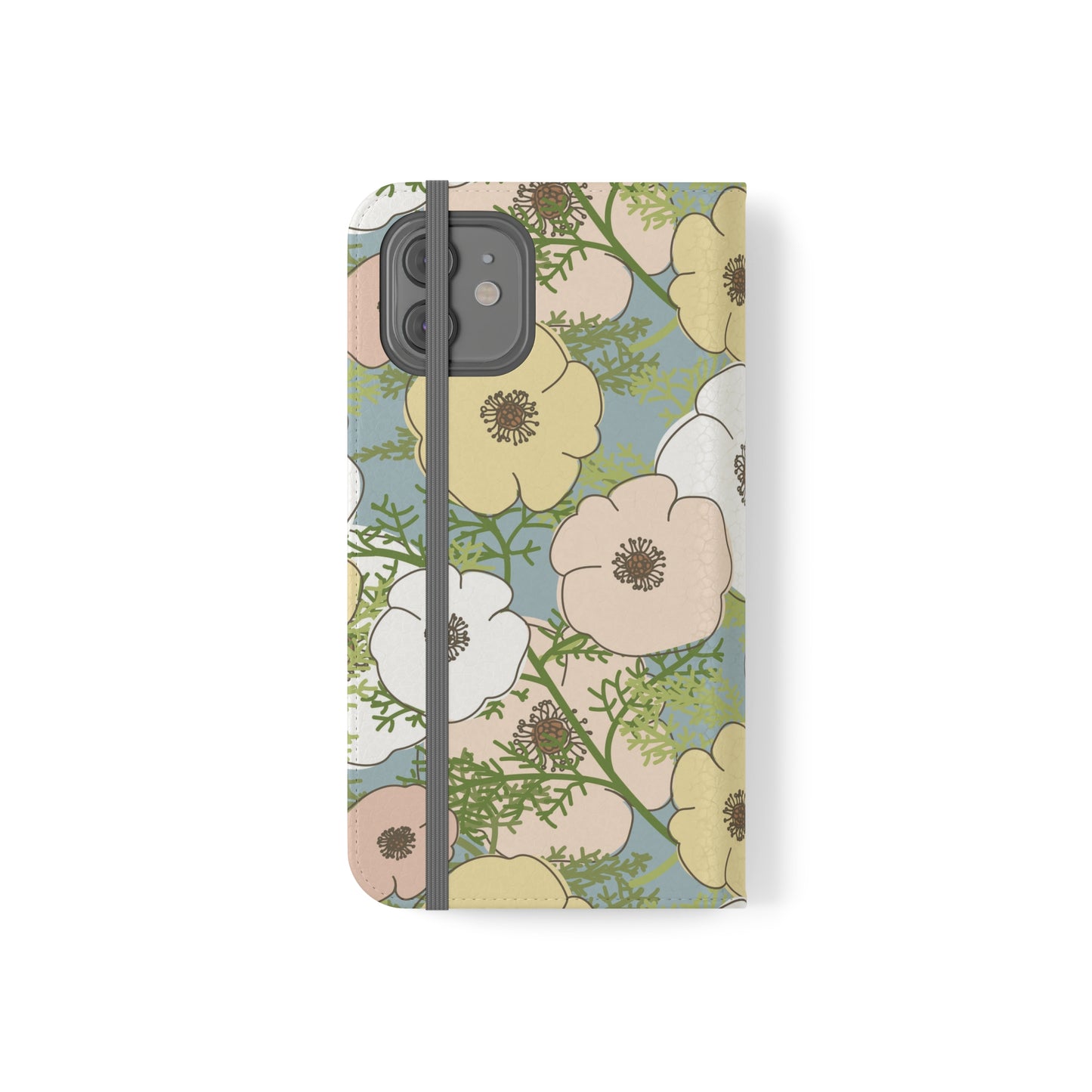 Playful Poppies Flip Cases for iPhone