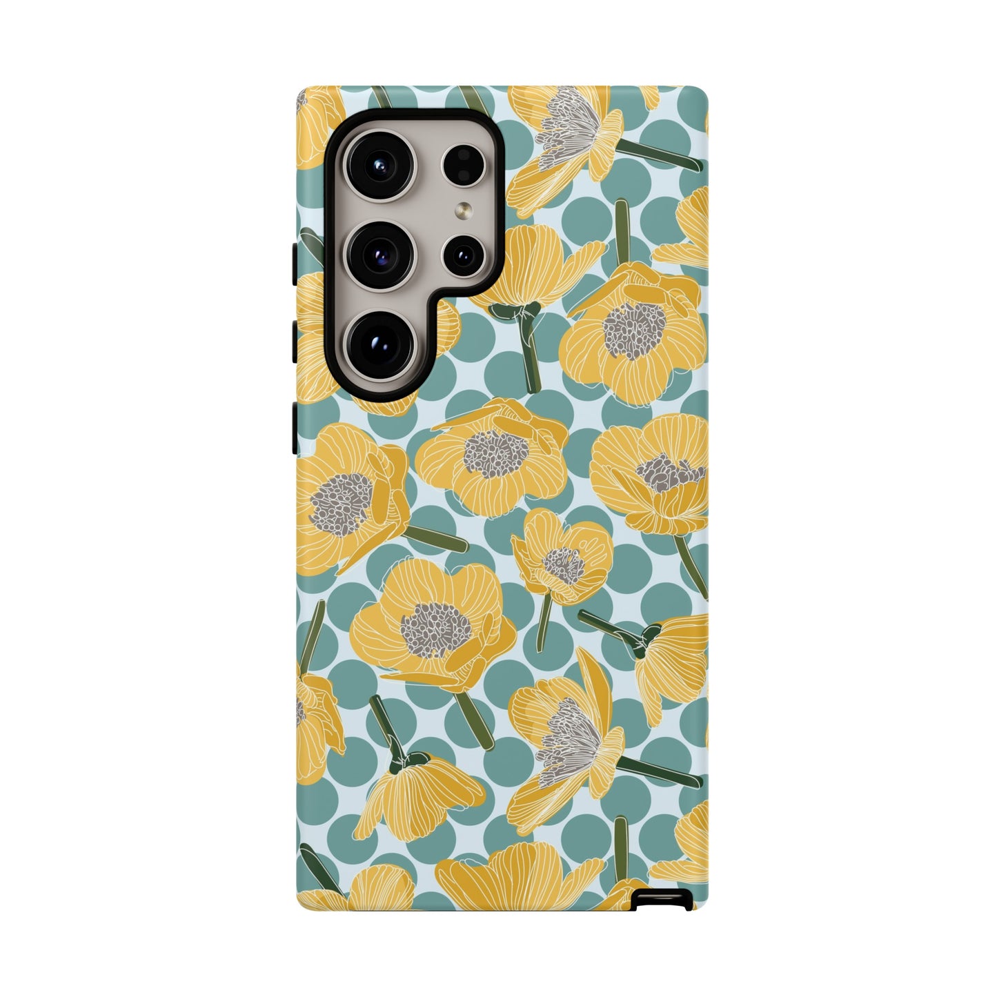 Buttercups and Polka Dots Tough Cases for Samsung