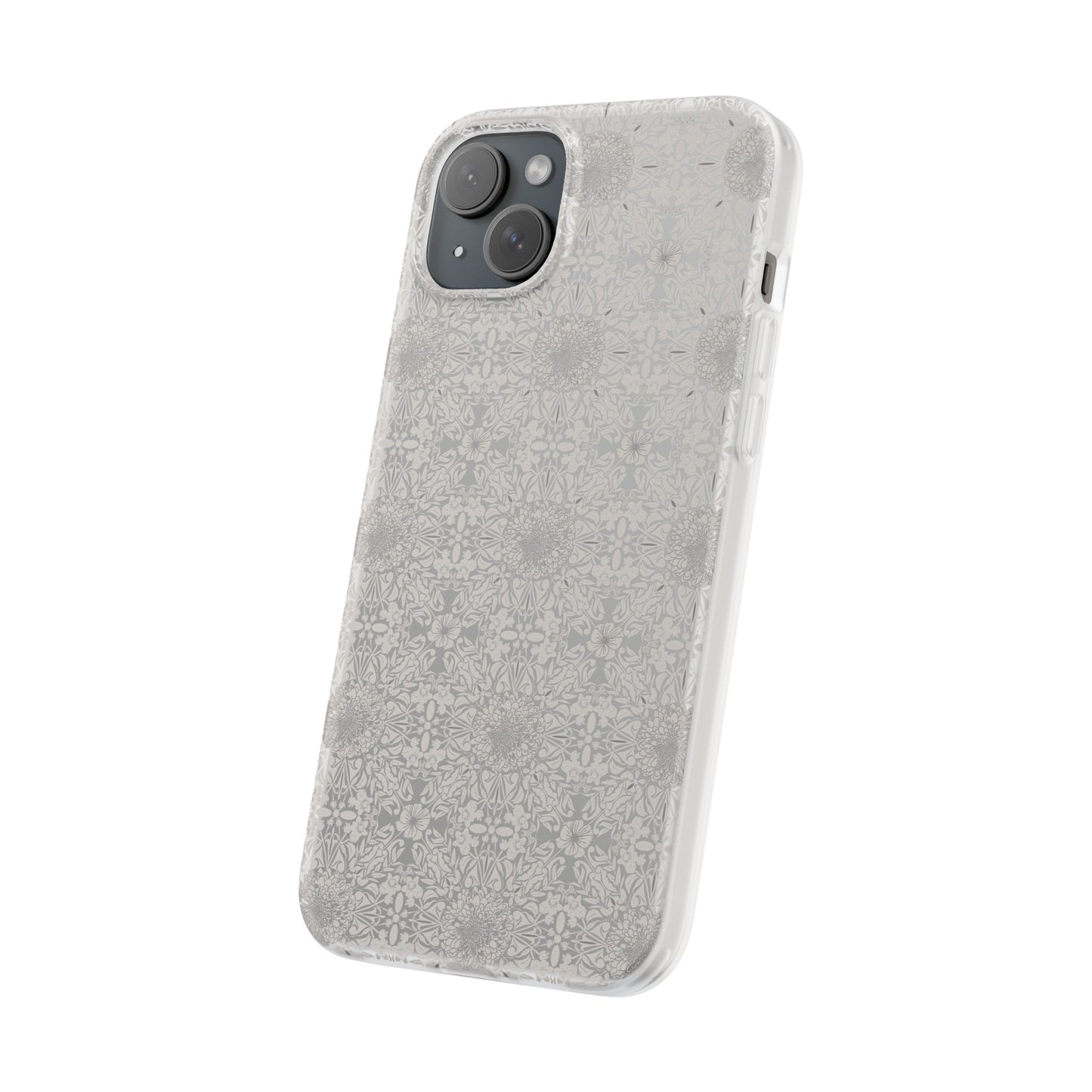 New Nouveau in Gray Flexi Cases for iPhone