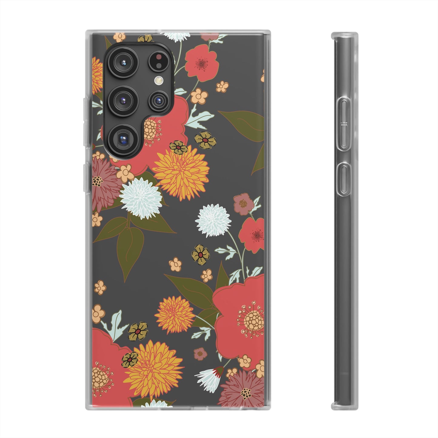 Flowers Flexi Cases for Samsung