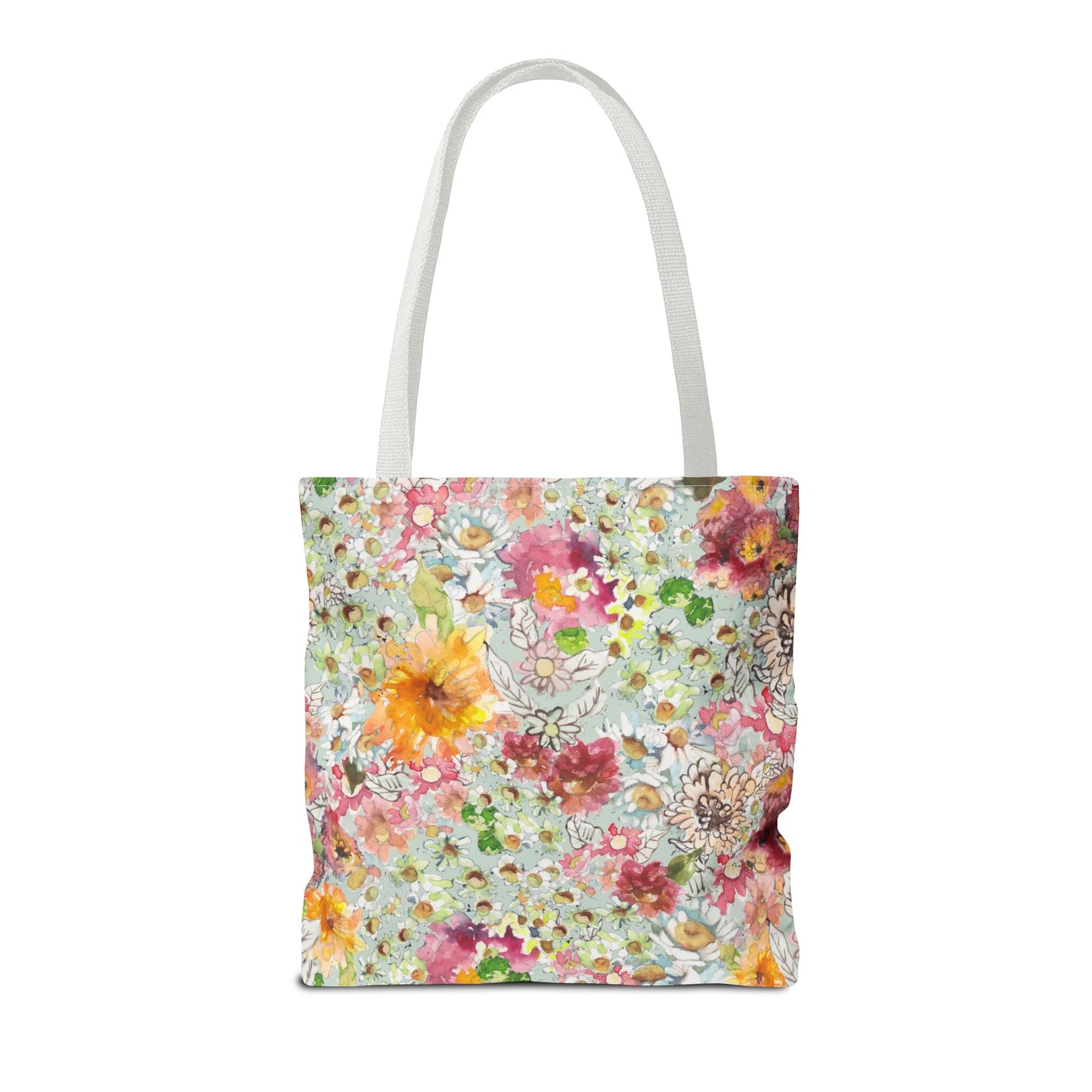 Farmhouse Floral Tote Bag