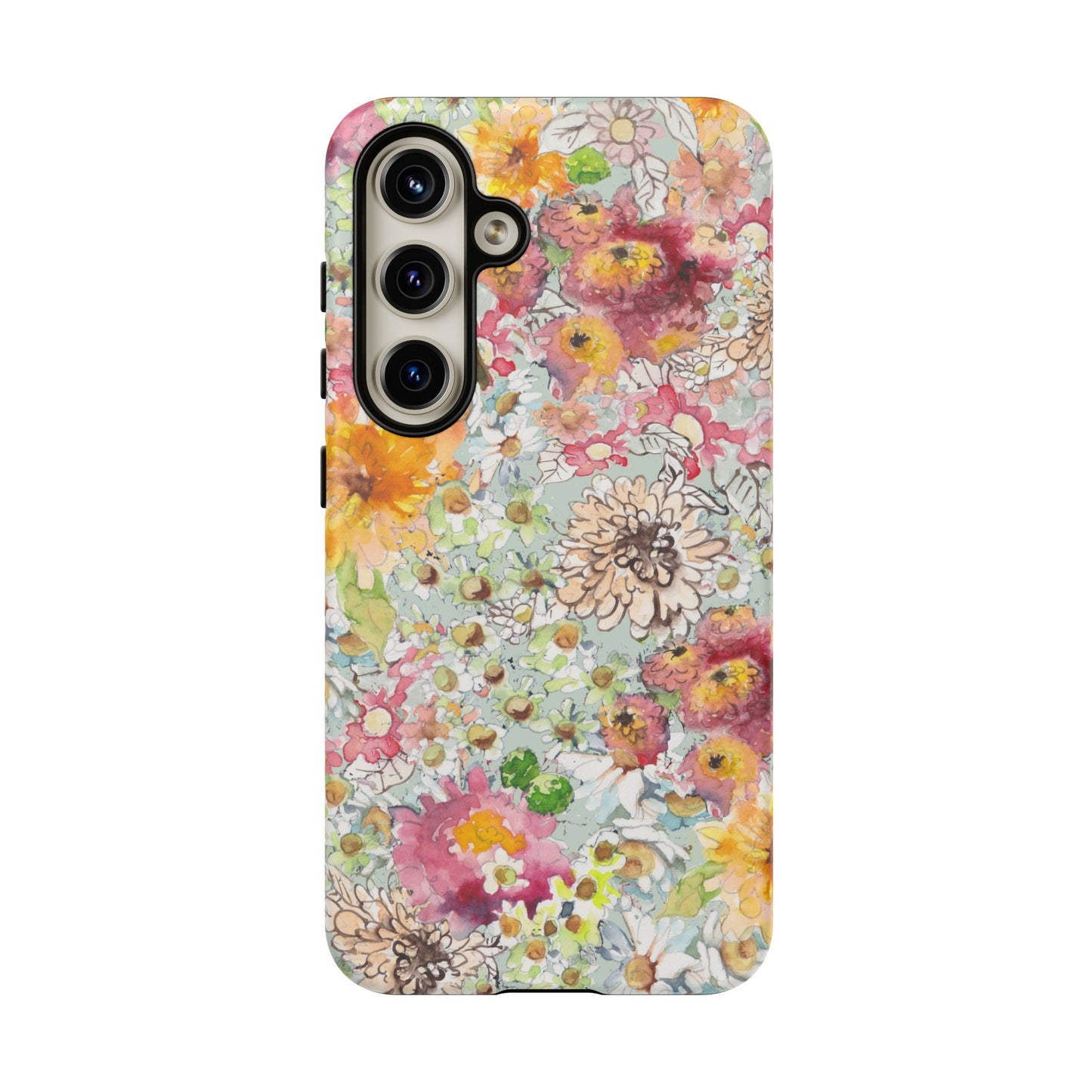 Farmhouse Floral Tough Cases for Samsung