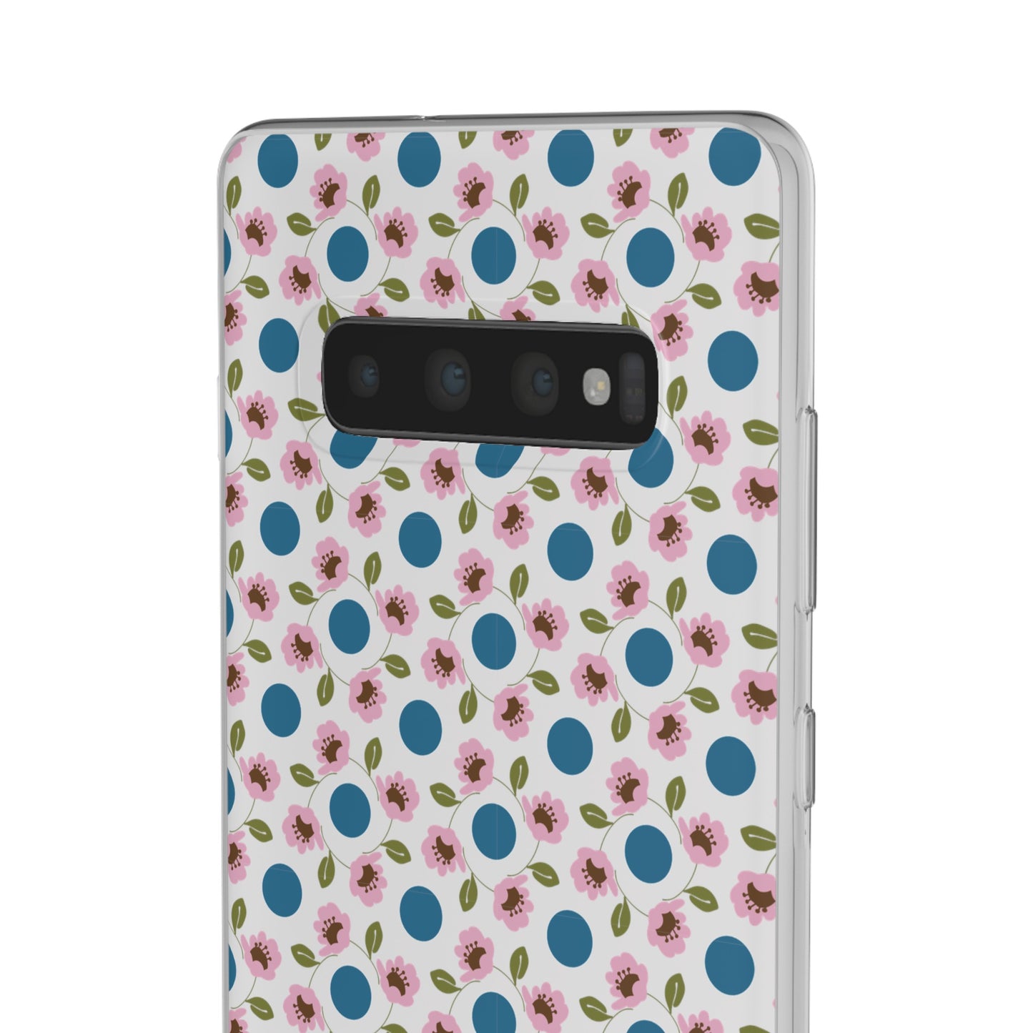 Wildflowers with Dots Flexi Cases for Samsung