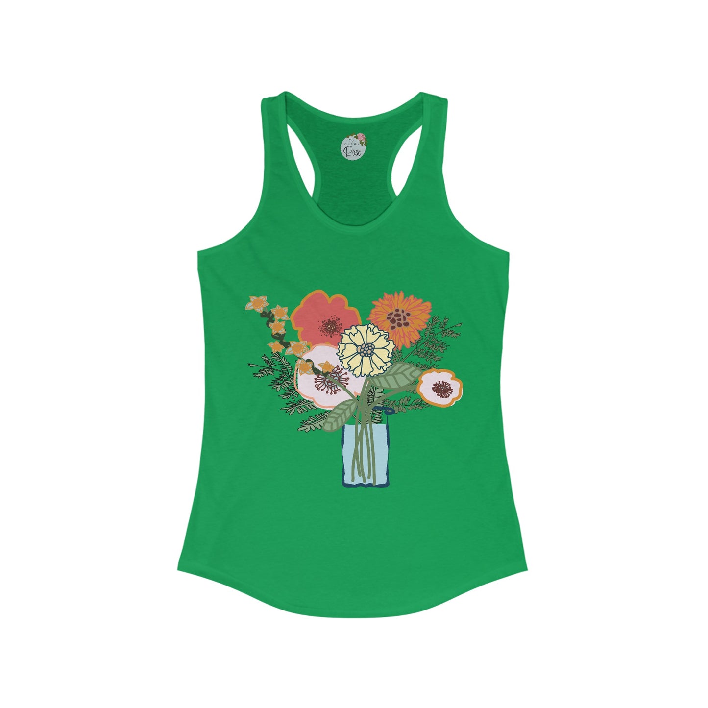 Bouquet Women's Ideal Racerback Tank