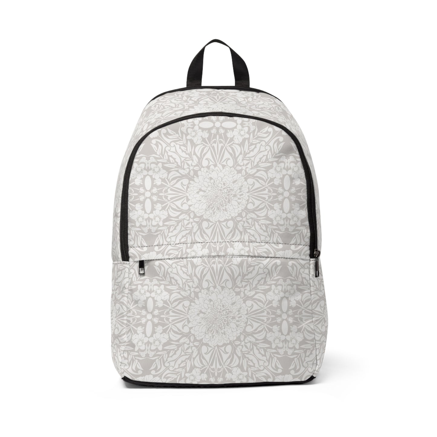 New Nouveau in Gray Fabric Backpack