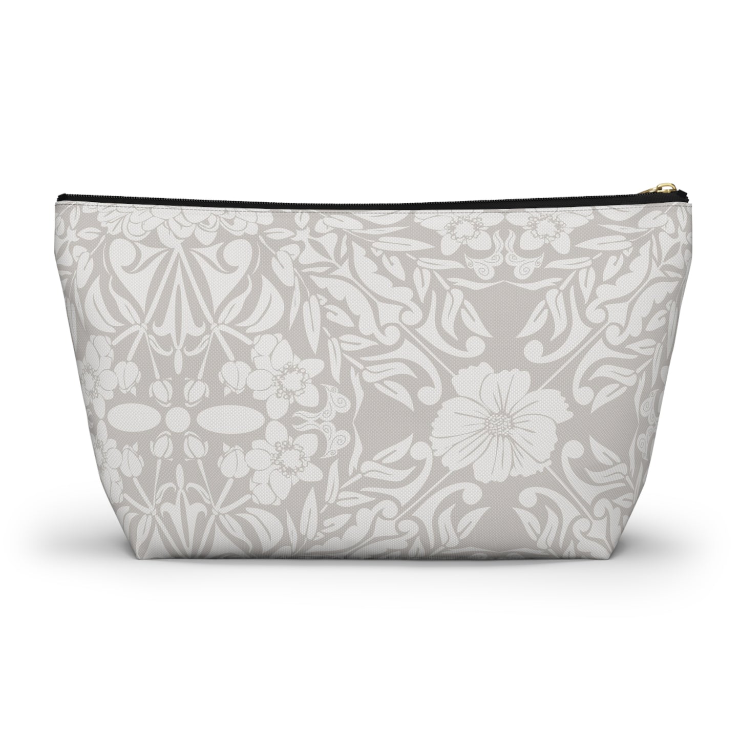 New Nouveau in Gray Accessory Pouch w T-bottom