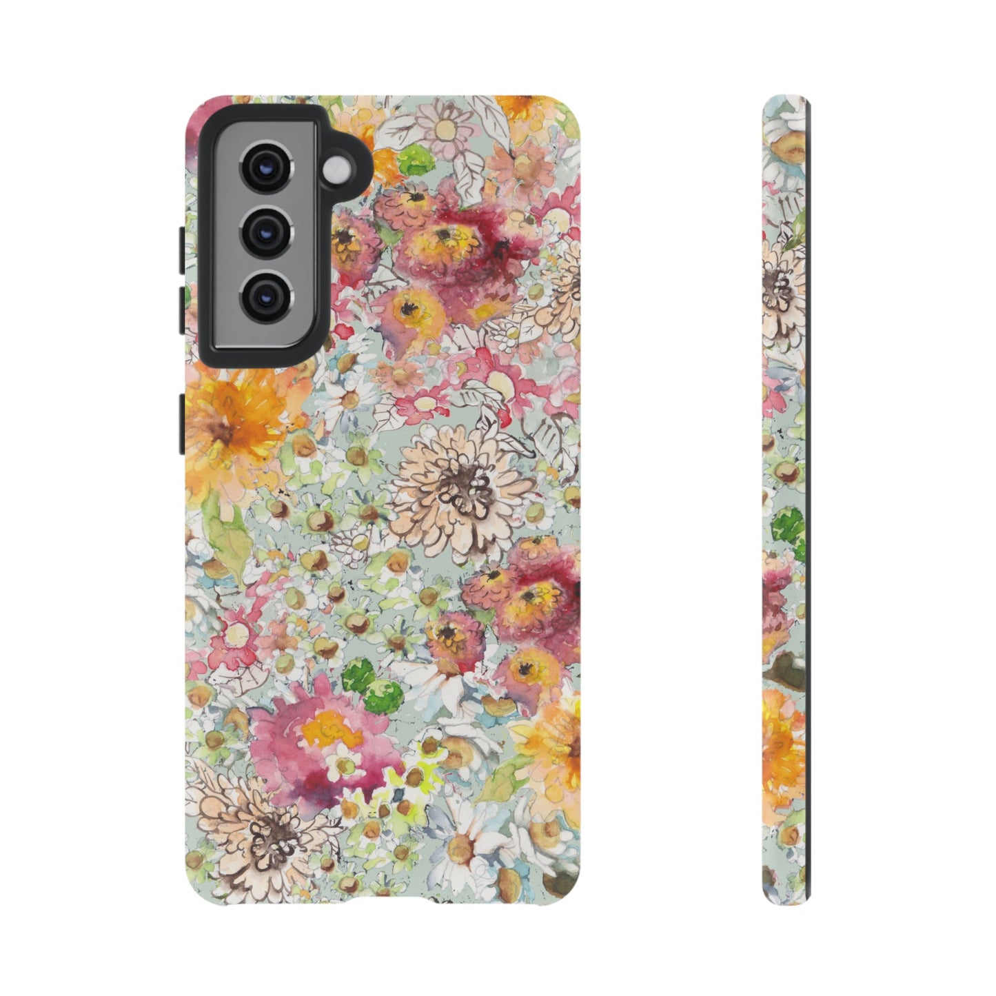 Farmhouse Floral Tough Cases for Samsung