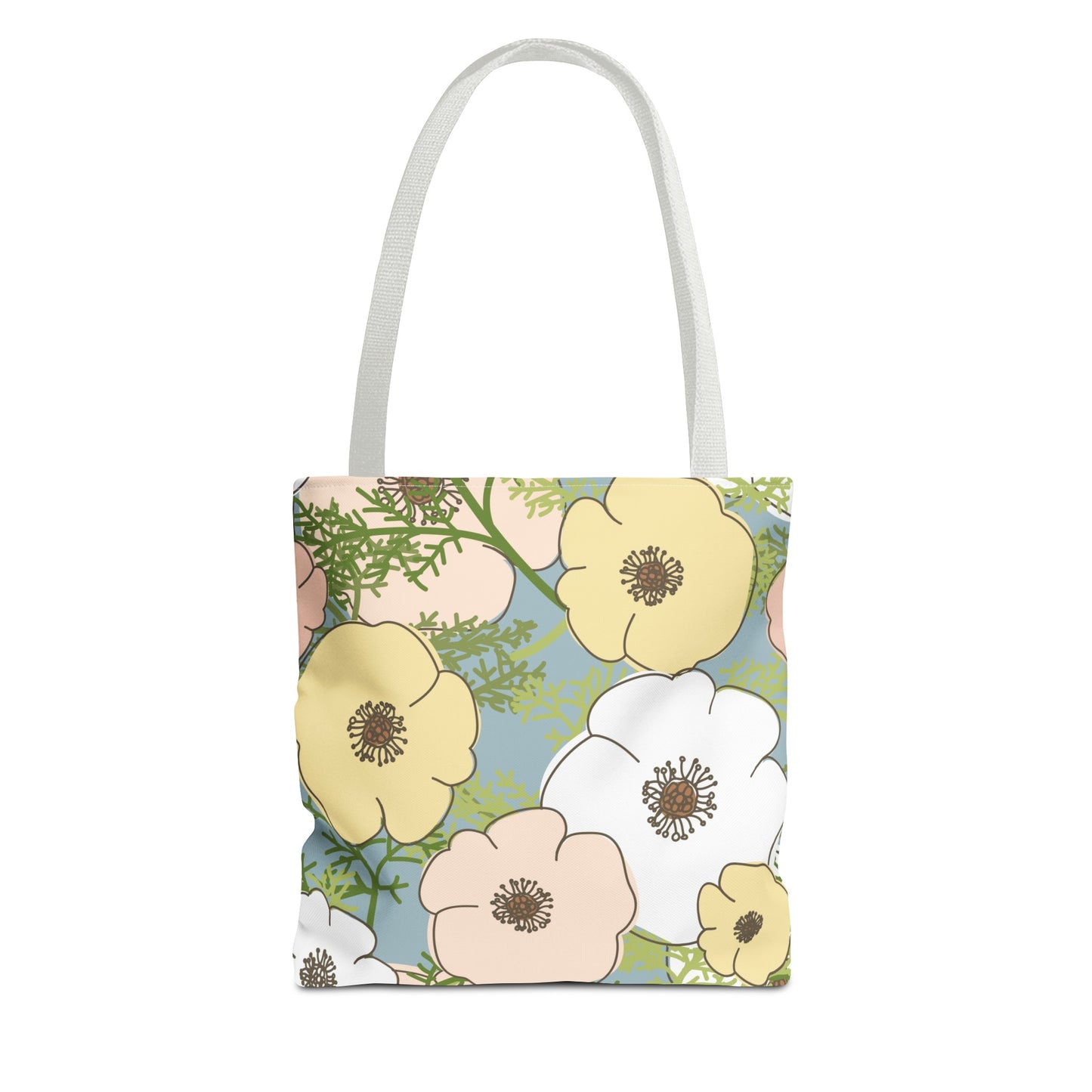 Playful Poppies Tote Bag