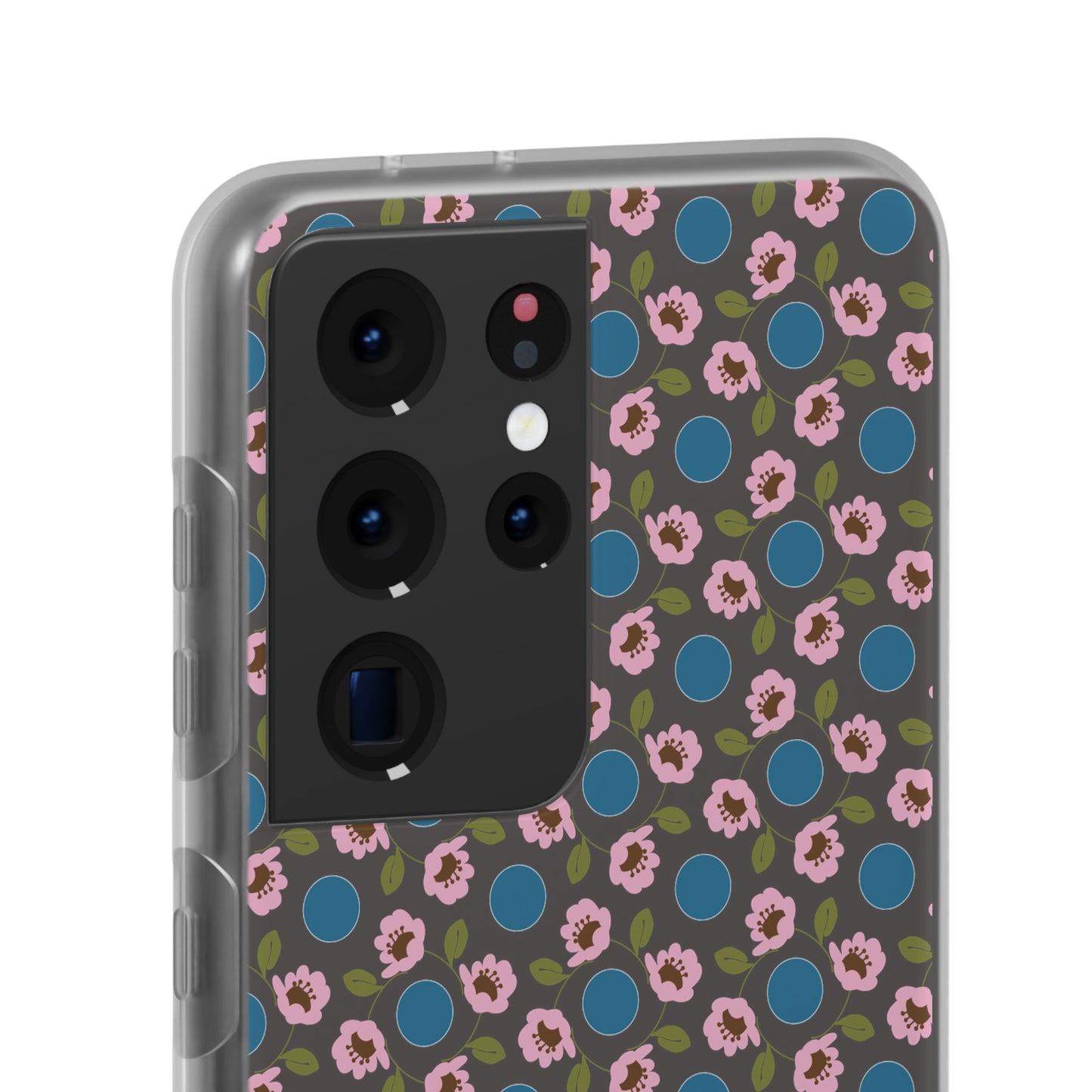 Wildflowers with Dots Flexi Cases for Samsung