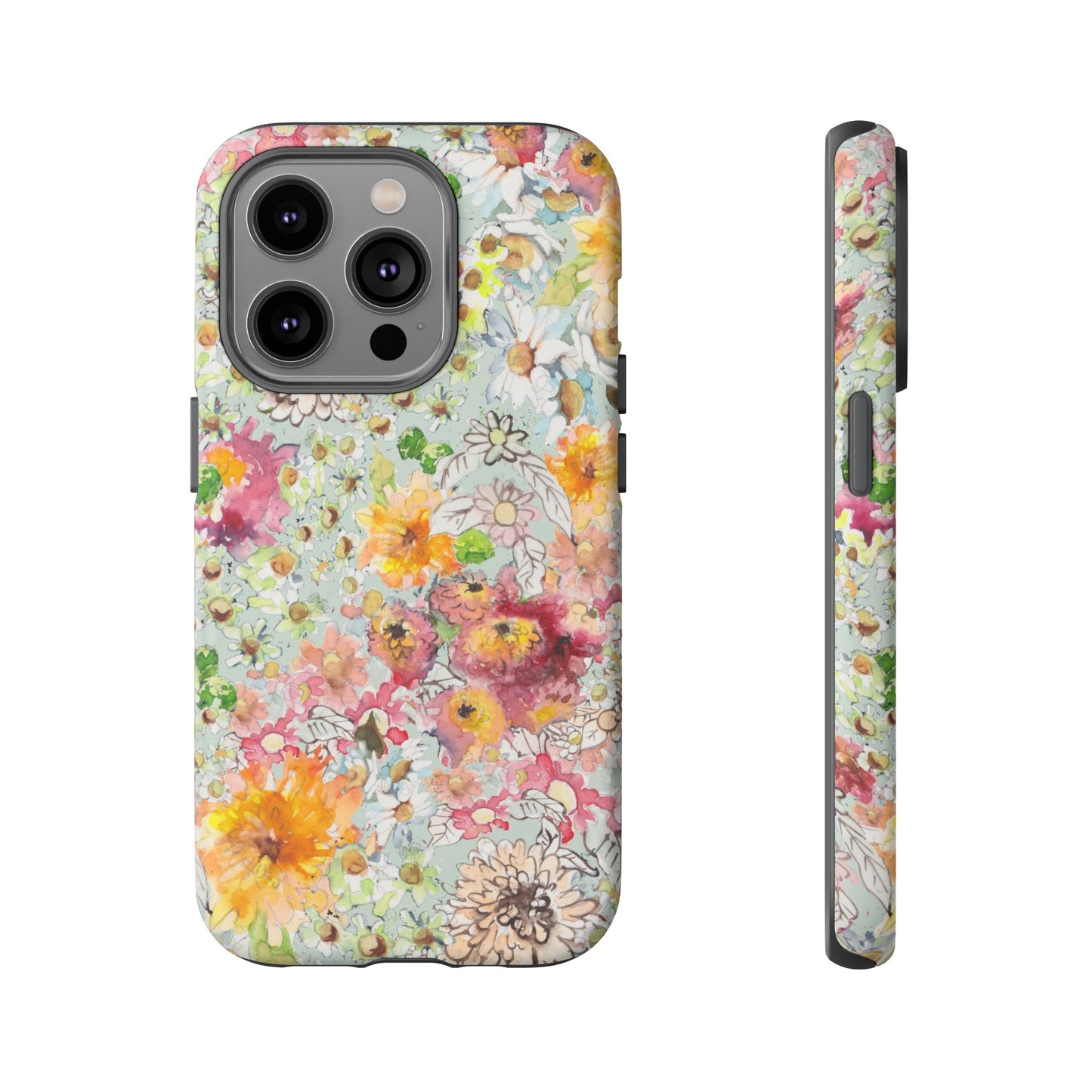 Farmhouse Floral Tough Cases for iPhone