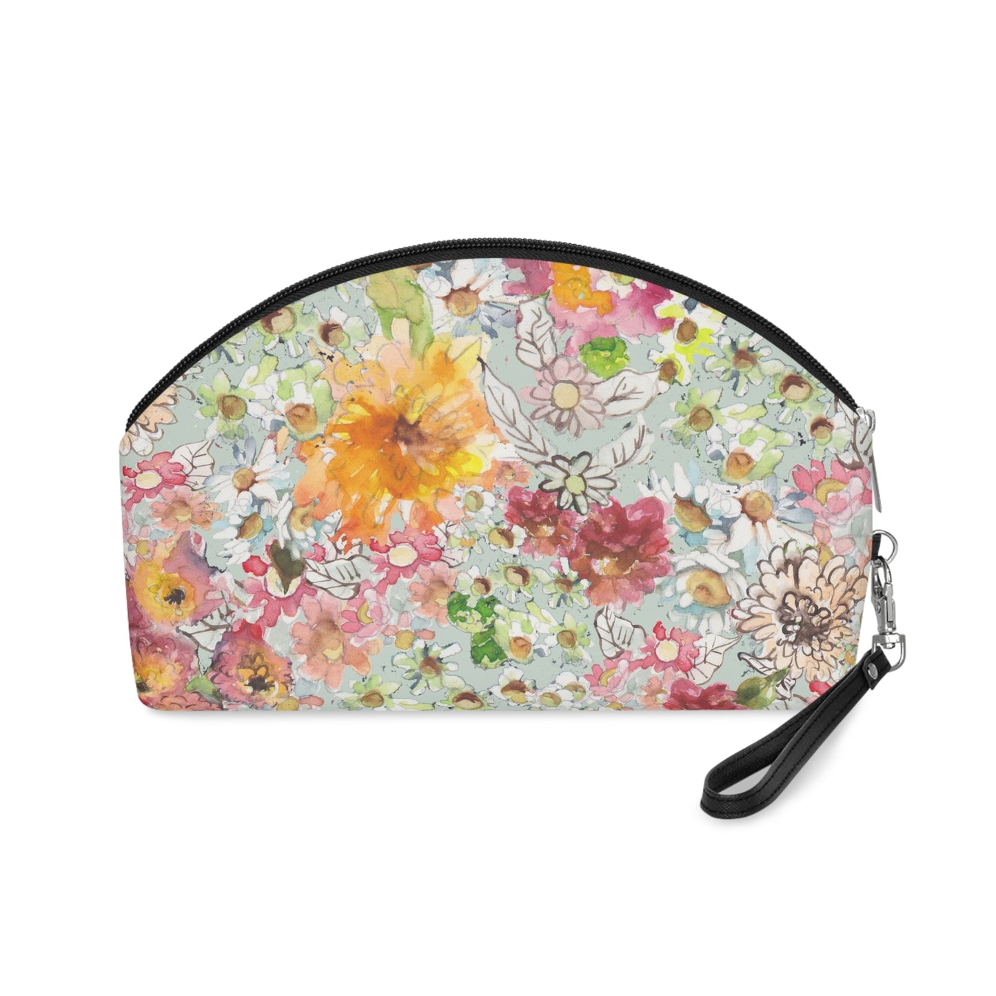 Farmhouse Floral Makeup Bag