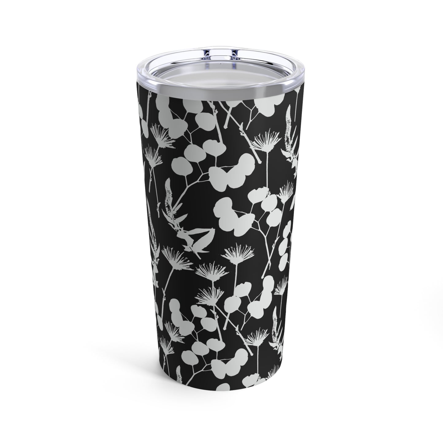 Black and White Tumbler 20oz