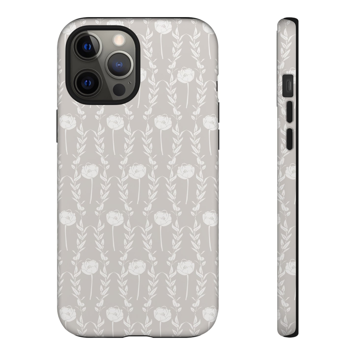 New Nouveau in Gray Tough Cases for iPhone