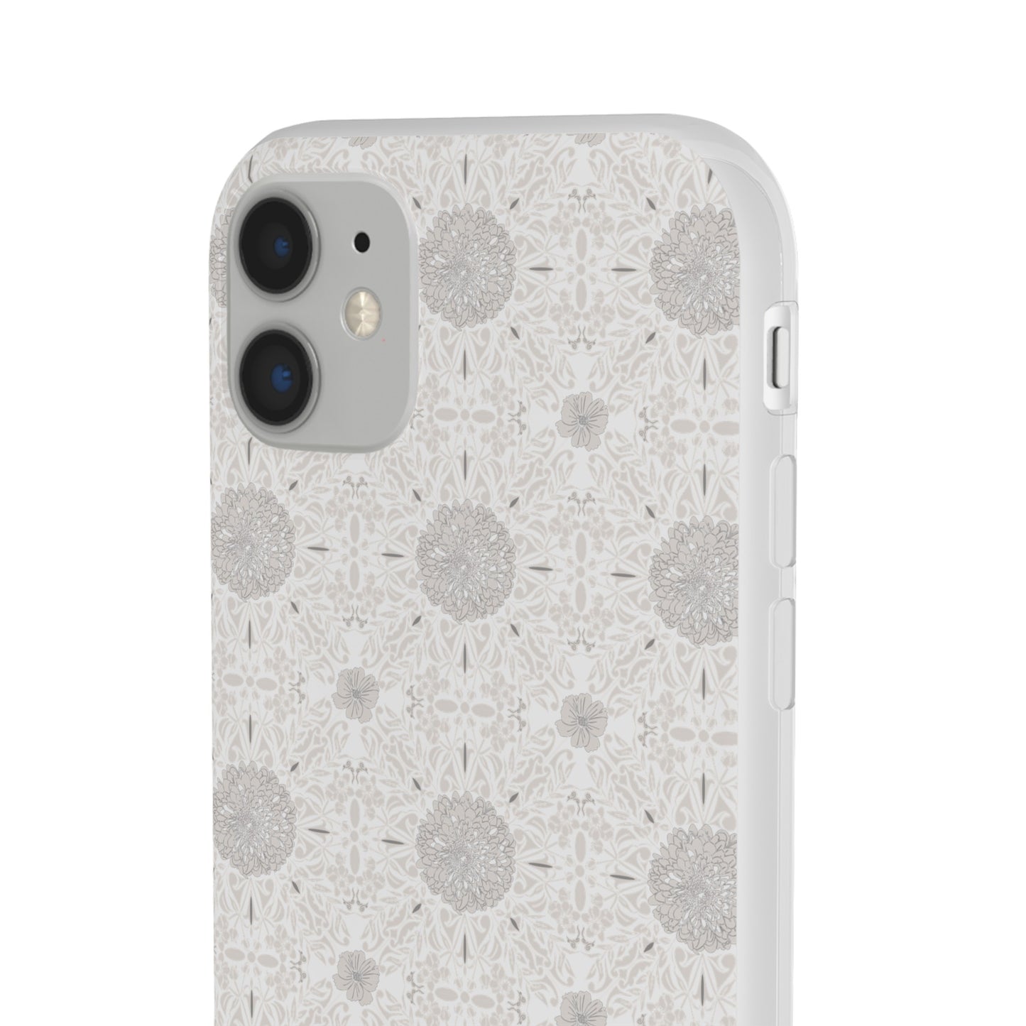 New Nouveau in Gray Flexi Cases for iPhone