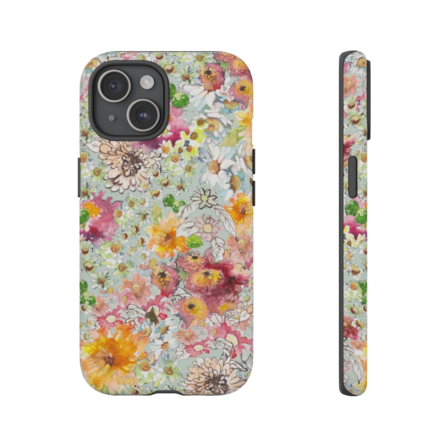 Farmhouse Floral Tough Cases for iPhone