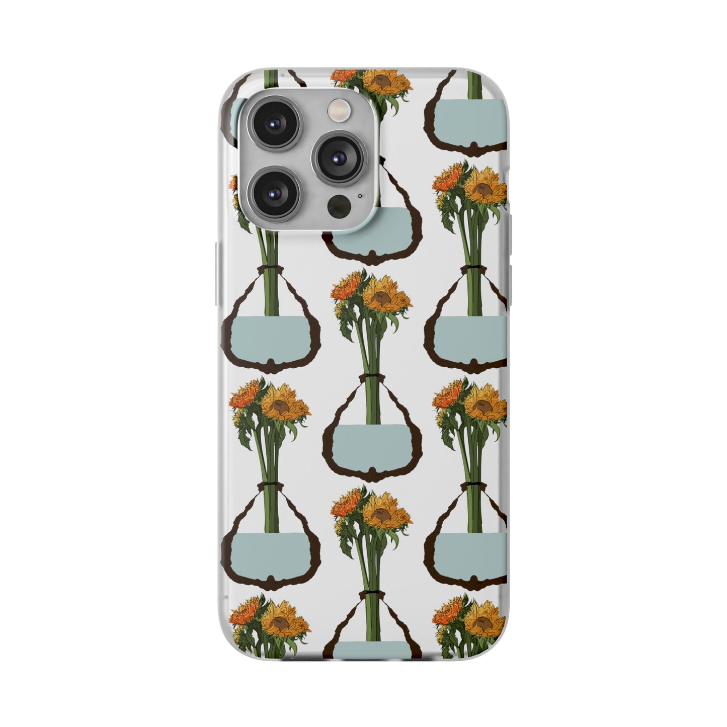 Sunflowers Flexi Cases for iPhone