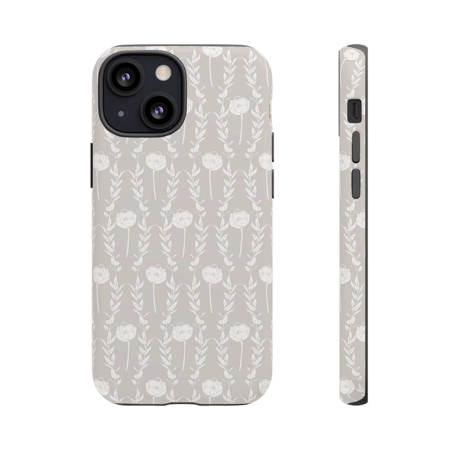 New Nouveau in Gray Tough Cases for iPhone